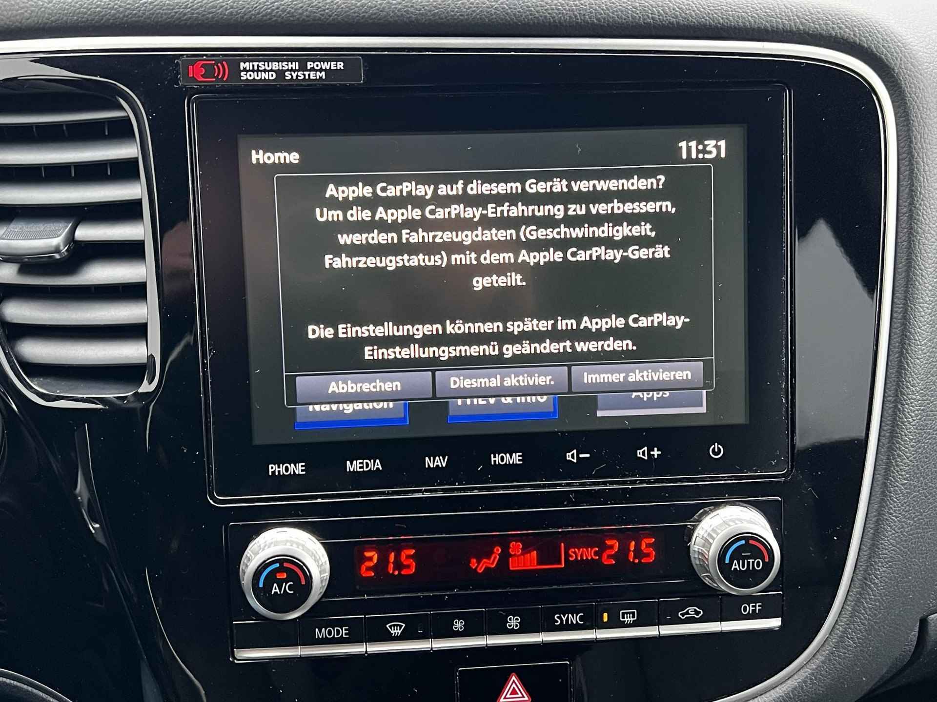 Mitsubishi Outlander 2.4 PHEV Instyle / Afneembare Trekhaak 1500kg Trekgewicht / Adaptieve Cruise / Schuifdak / Apple Carplay Android / - 6/55