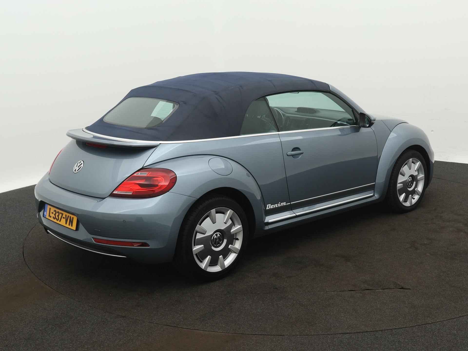 Volkswagen Beetle Cabriolet 1.2 TSI Exclusive Series | Parkeersensoren Voor | Denim Style | Sport Dashboard | Stoelverwarming | Climatronic (Automatische Airco) | - 5/20