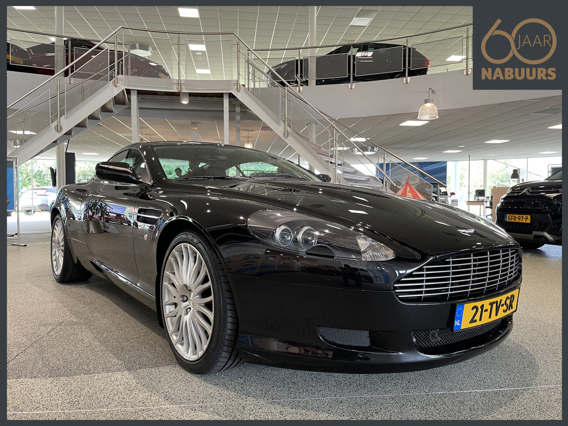 Aston Martin DB9 5.9 V12 Touchtronic, NL Auto, Nero Daytona