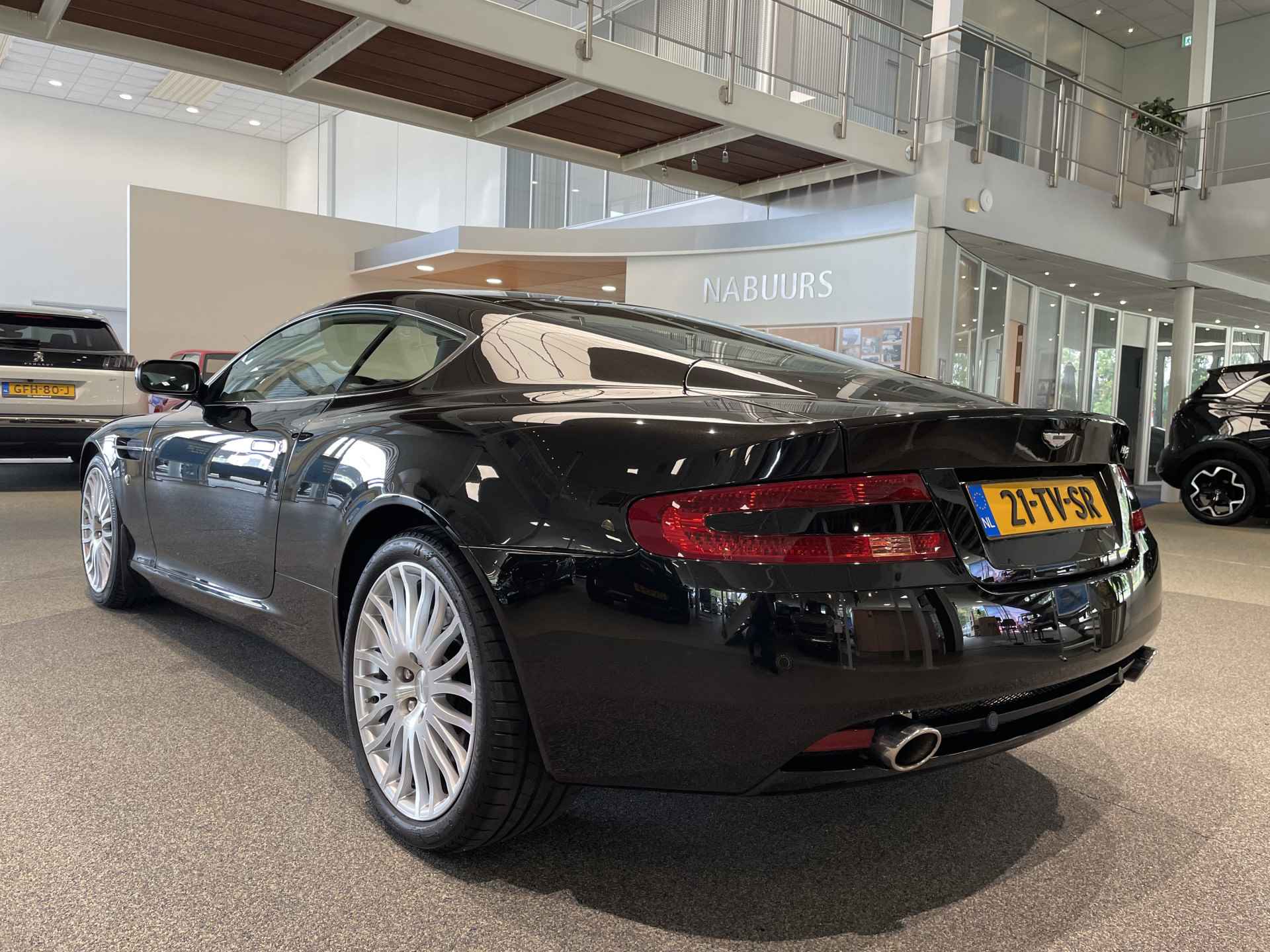 Aston Martin DB9 5.9 V12 Touchtronic, NL Auto, Nero Daytona - 4/16