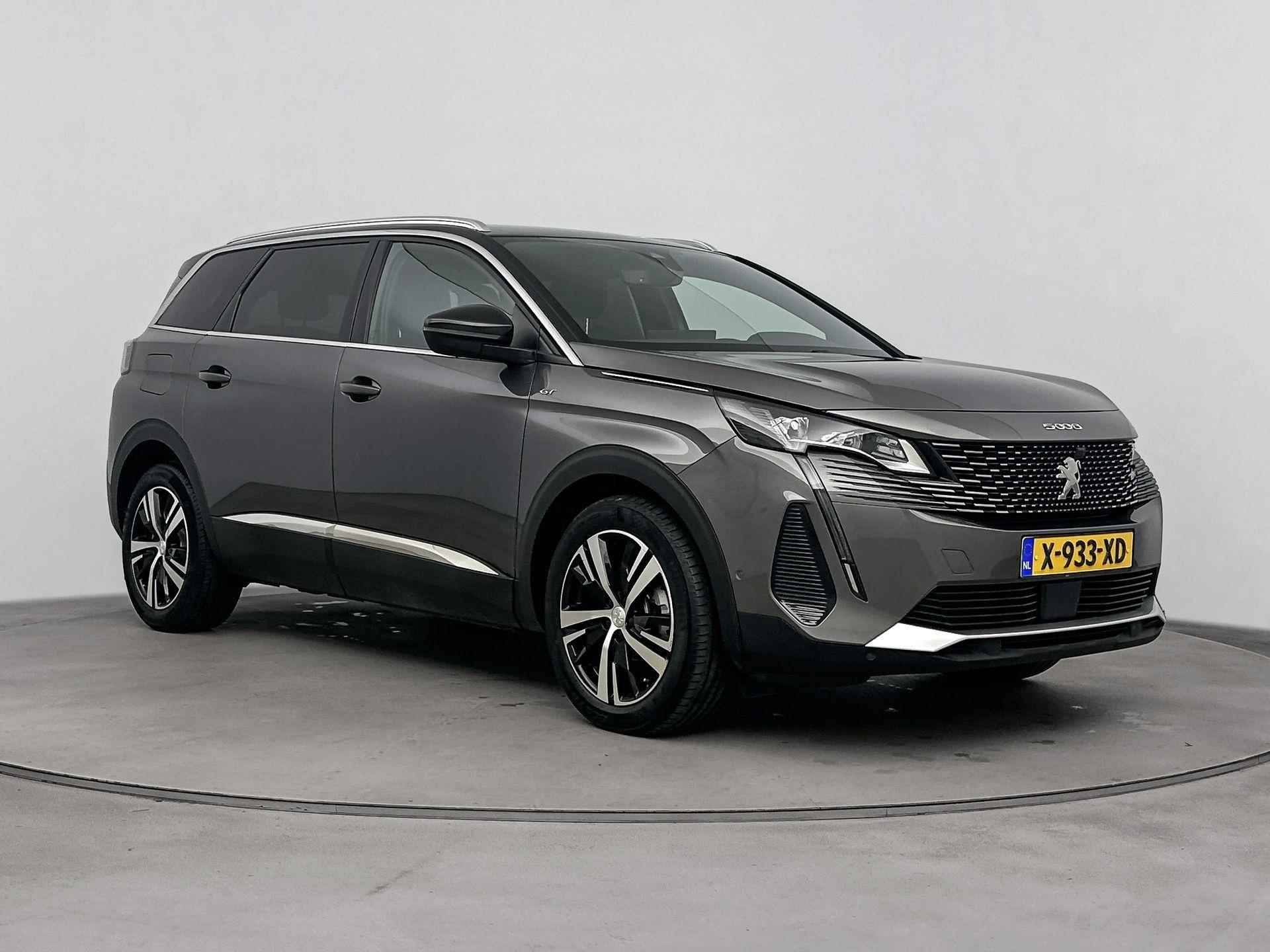 Peugeot 5008 SUV 1.2 136 pk Automaat Hybrid GT |7-Persoon | Camera | Navigatie | Cruise Control Adaptief met Stop&Go - 3/36