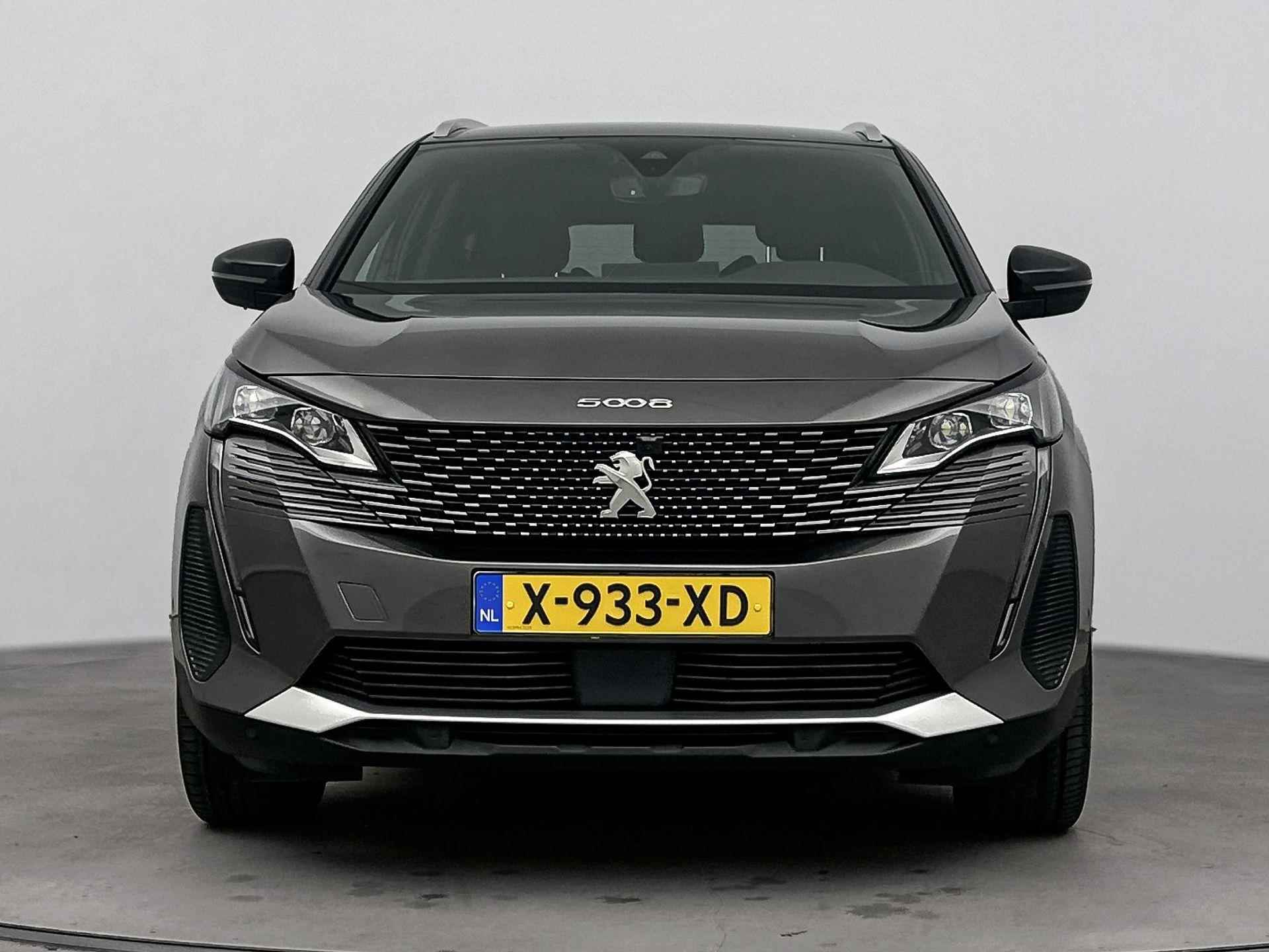 Peugeot 5008 SUV 1.2 136 pk Automaat Hybrid GT |7-Persoon | Camera | Navigatie | Cruise Control Adaptief met Stop&Go - 4/36