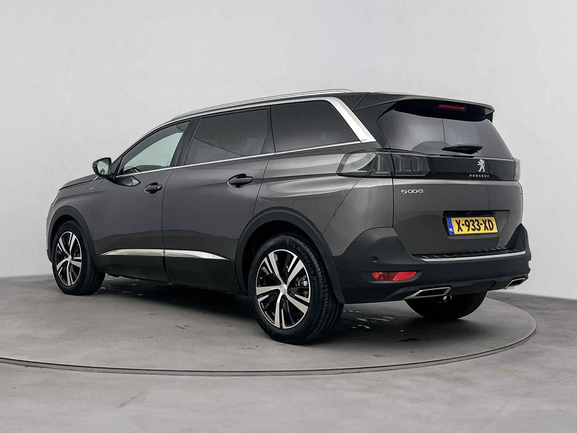 Peugeot 5008 SUV 1.2 136 pk Automaat Hybrid GT |7-Persoon | Camera | Navigatie | Cruise Control Adaptief met Stop&Go - 7/36