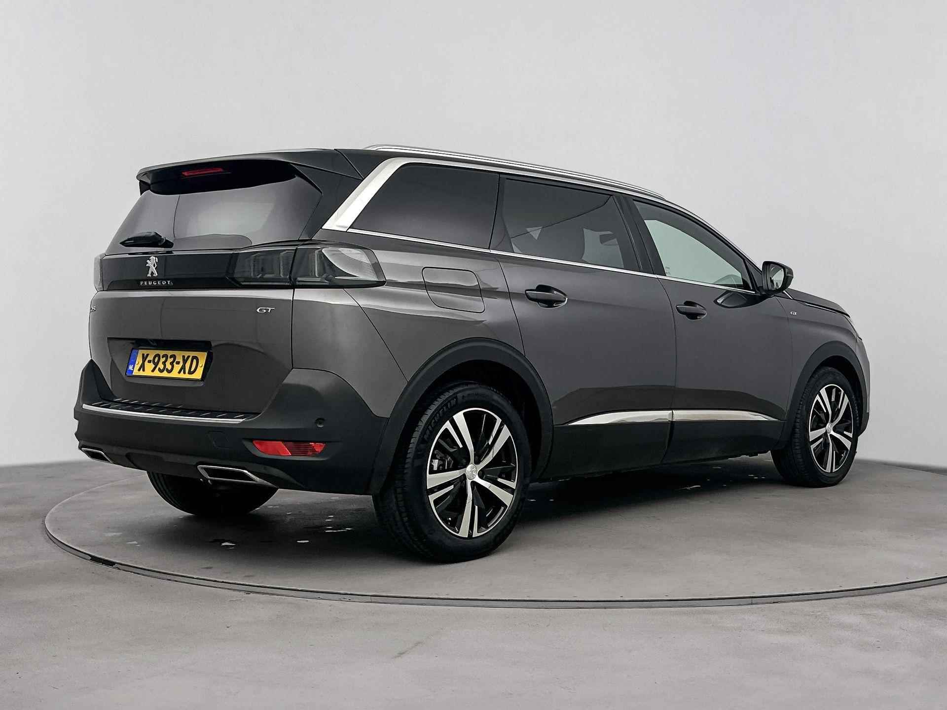 Peugeot 5008 SUV 1.2 136 pk Automaat Hybrid GT |7-Persoon | Camera | Navigatie | Cruise Control Adaptief met Stop&Go - 9/36