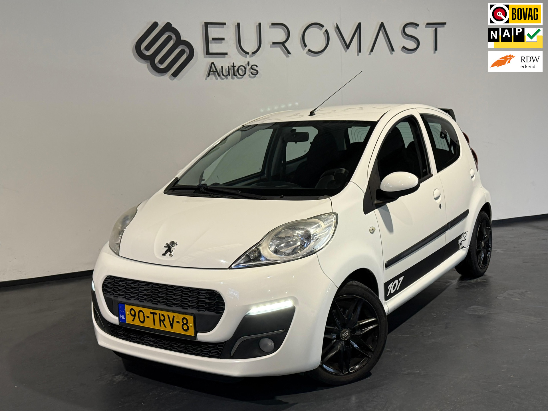 Peugeot 107 1.0 Active Airco Elektrische Ramen 5d Nieuwe Apk