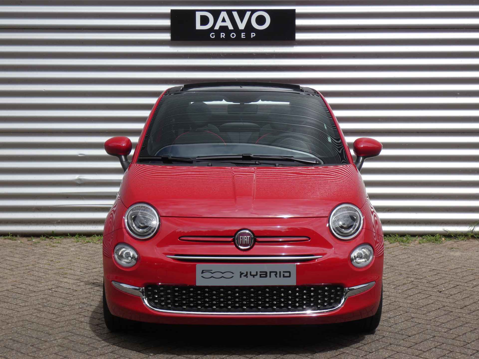 Fiat 500C 1.0 70PK Hybrid Red ! € 4.513,- VOORDEEL! | Pack Navi | Airco - 27/30