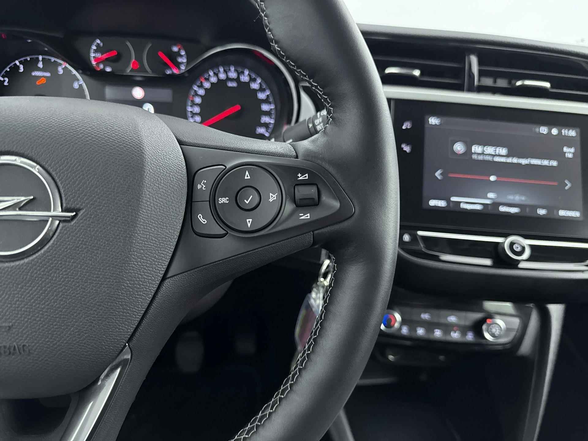 Opel Corsa 1.2 100 pk Edition | Navigatie | Parkeersensoren | Stuurverwarming - 18/33