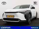 Toyota Bz4x Premium 4WD 71 kWh | Solar Roof | Parkeersensoren | Stoel en stuurwiel verwarmd | Navigatie | 360 Camera | Cruise Control Adaptief | Climate Control |