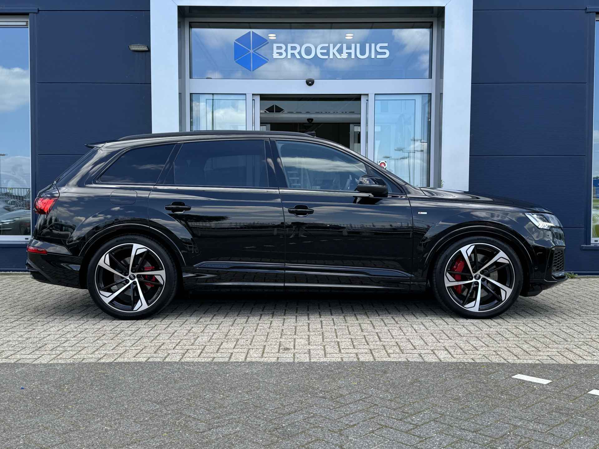 Audi Q7 60 TFSI E QUATTRO Competion | Zwart Optiek | Schuif/kantel dak | Elektr. Trekhaak | Luchtvering | ACC | S-line stoelen - 15/71