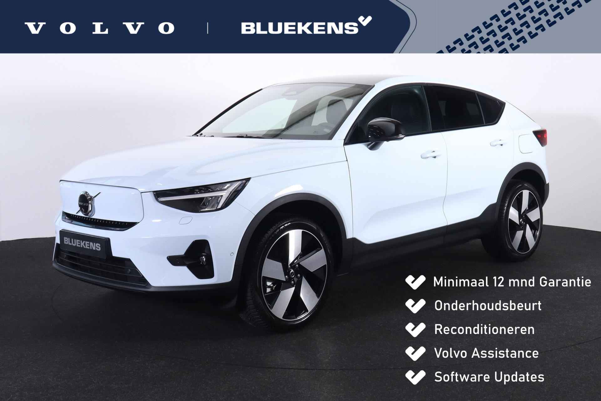 Volvo C40 C40 Ultra Extended Range 82 kwh - Panoramadak - IntelliSafe Assist & Surround - 360 Camera - Verwarmde voorstoelen & stuur - Parkeersensoren voor & achter - Elektr. bedienb. voorstoelen met links geheugen - Draadloze tel. lader - Extra getint glas - 20' LMV