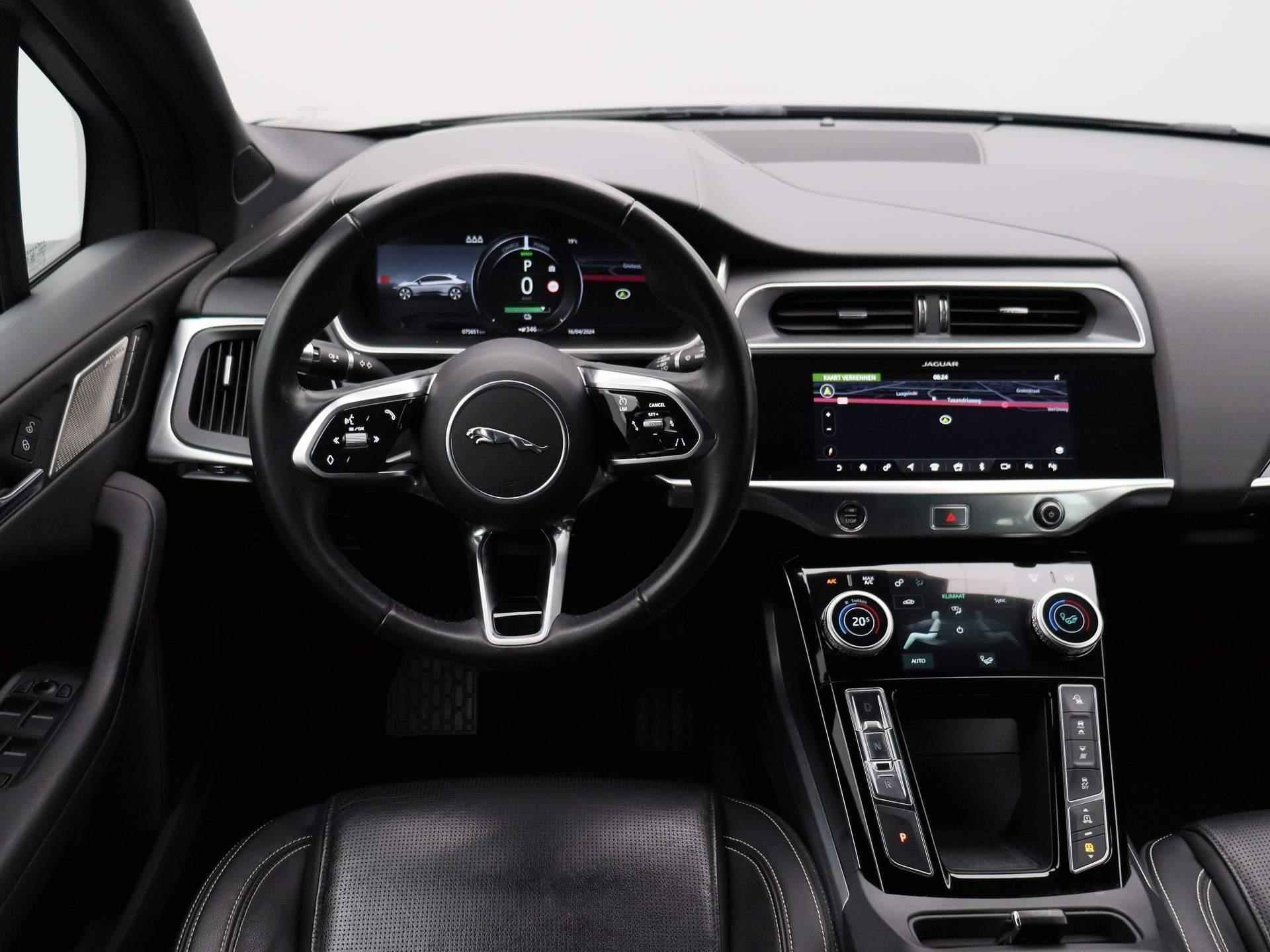 Jaguar I-PACE EV400 SE 90 kWh | PANORAMADAK | APPLE CARPLAY | MERIDIAN AUDIO | MEMORY SEATS | ACHTERUITRIJCAMERA | LEDEREN BEKLEDING | ELEKTRISCHE BEDIENBARE ACHTERKLEP | - 8/39