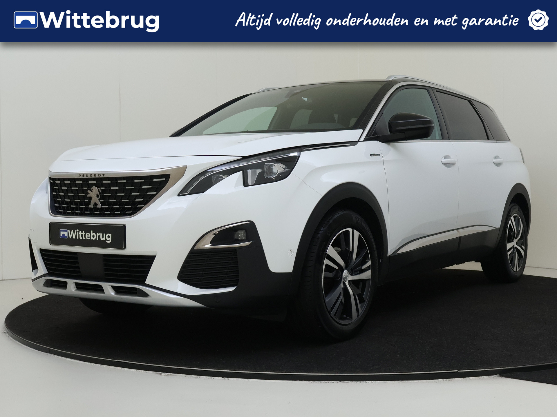 Peugeot 5008 1.2 PureTech 130 PK GT-Line Parkeerhulp | Apple Carplay | 19" licht metalen velgen