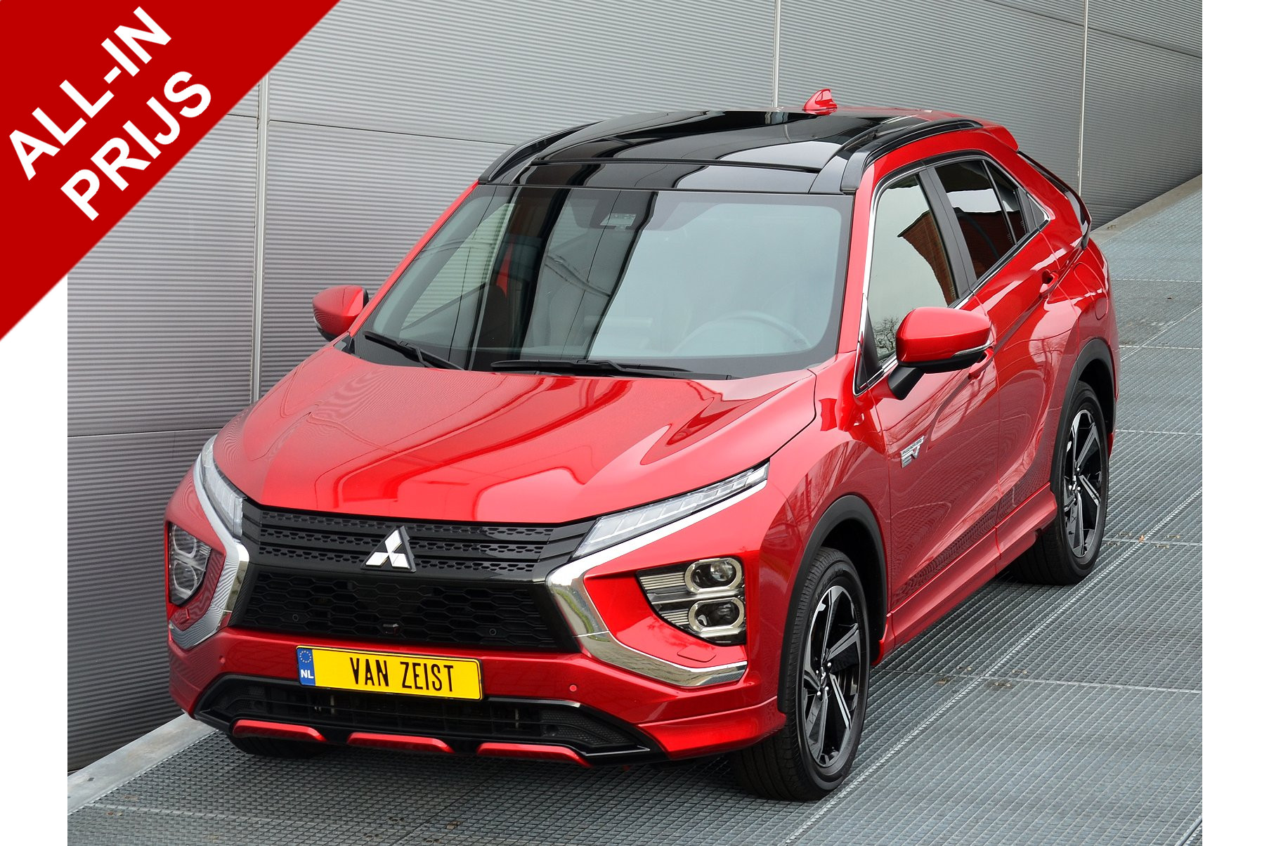 Mitsubishi Eclipse Cross PHEV 2.4 INSTYLE 4WD | PLUG IN HYBRID | PANORAMA DAK | LEER | TREKHAAK 1500KG | FABRIEKSGARANTIE TOT 24-03-2031* | ALL IN RIJKLAAPRIJS