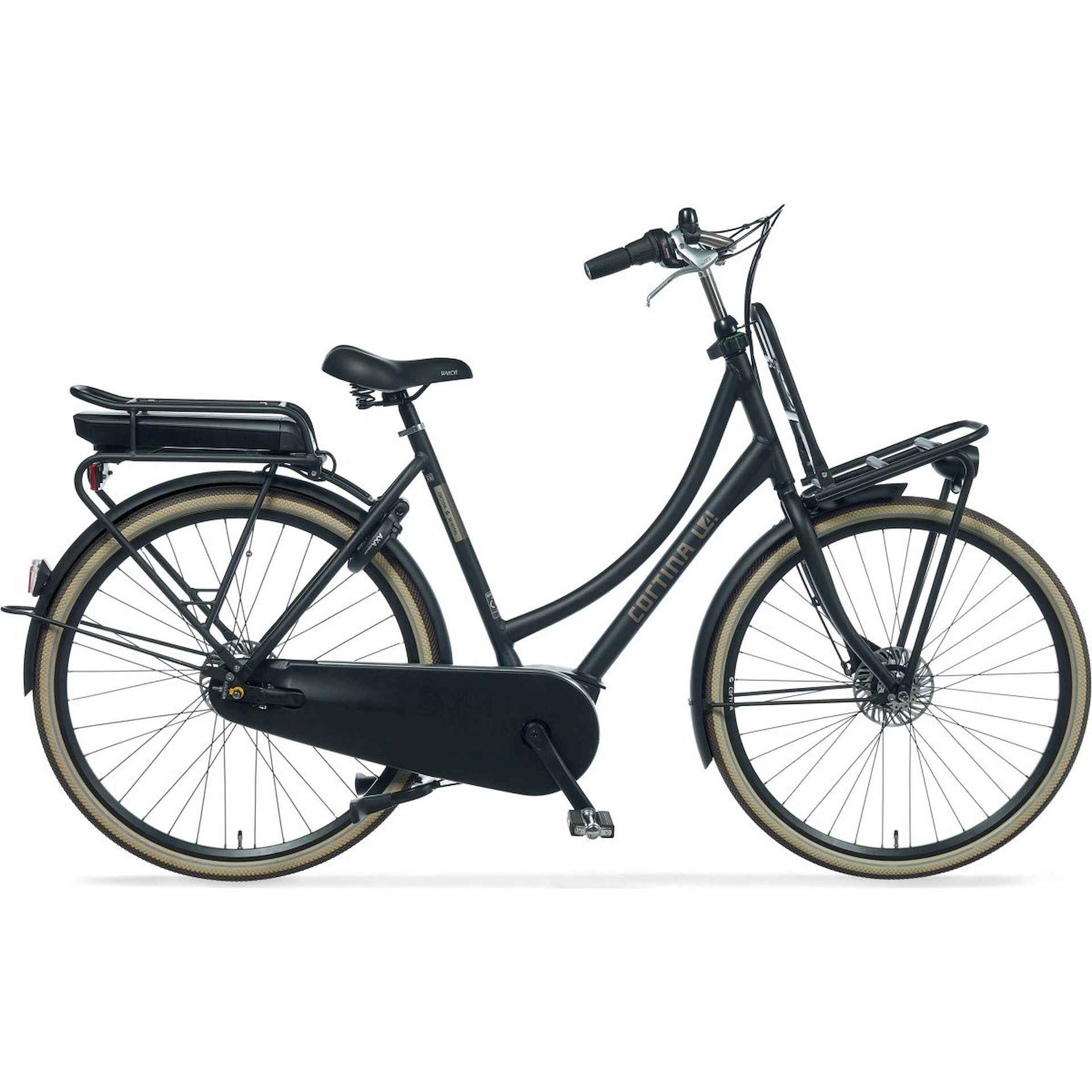 CORTINA E-U4 Transport Bosch incl. 500W Dames Jet Black Matt 50cm 2024 - 2/2