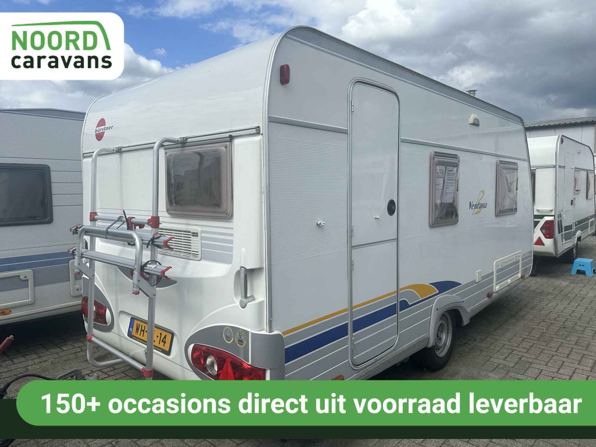 BUERSTNER VENTANA 410 TS DWARSBED + VOORTENT + MOVER - 3/18