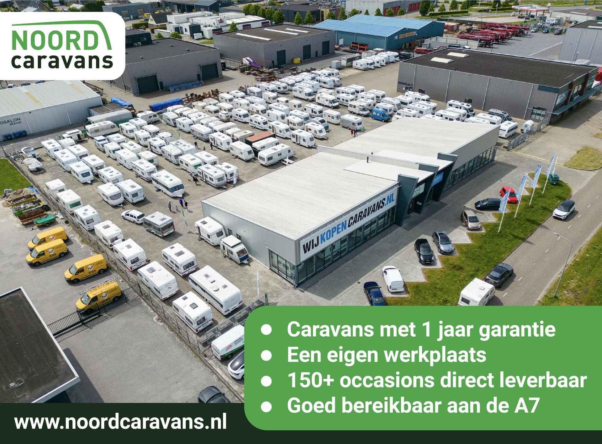 BUERSTNER VENTANA 410 TS DWARSBED + VOORTENT + MOVER - 18/18