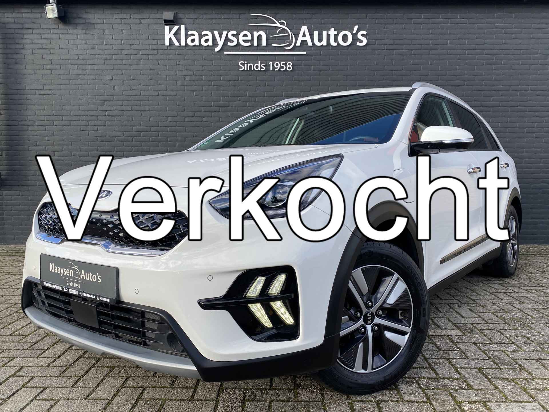 Kia Niro 1.6 GDi PHEV DynamicPlusLine AUT. | 1e eigenaar | dealer onderh. | leder interieur | navigatie | JBL audio | apple carplay