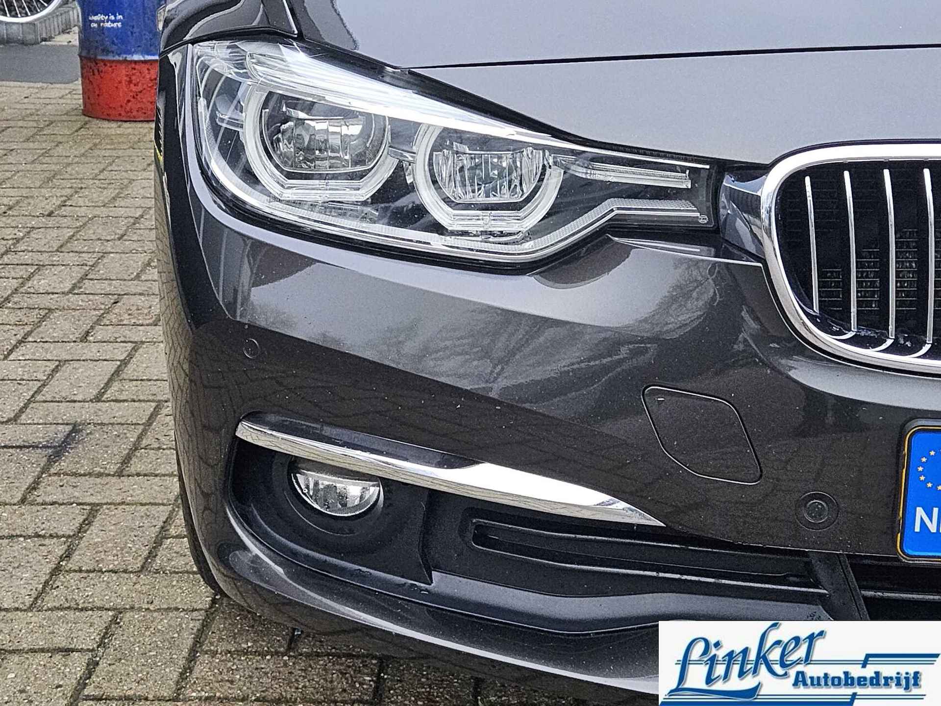 BMW 3-serie 320d EDE E Luxury Line DEALER ONDERHOUD AUTOMAAT TREKH SCHUIFDAK - 6/34