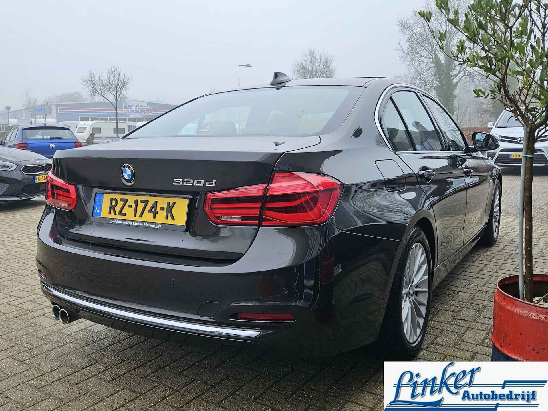 BMW 3-serie 320d EDE E Luxury Line DEALER ONDERHOUD AUTOMAAT TREKH SCHUIFDAK - 13/34