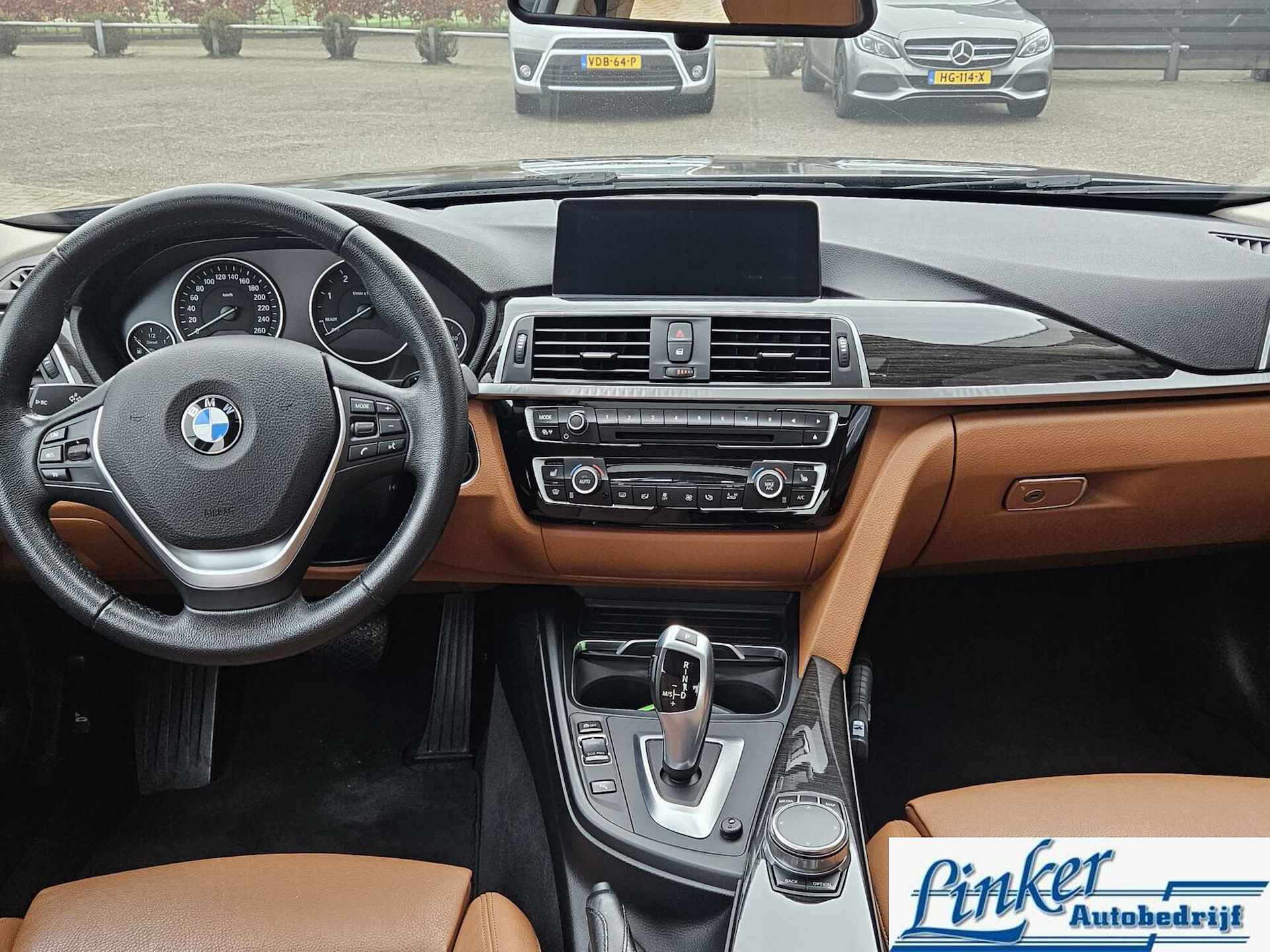 BMW 3-serie 320d EDE E Luxury Line DEALER ONDERHOUD AUTOMAAT TREKH SCHUIFDAK - 26/34