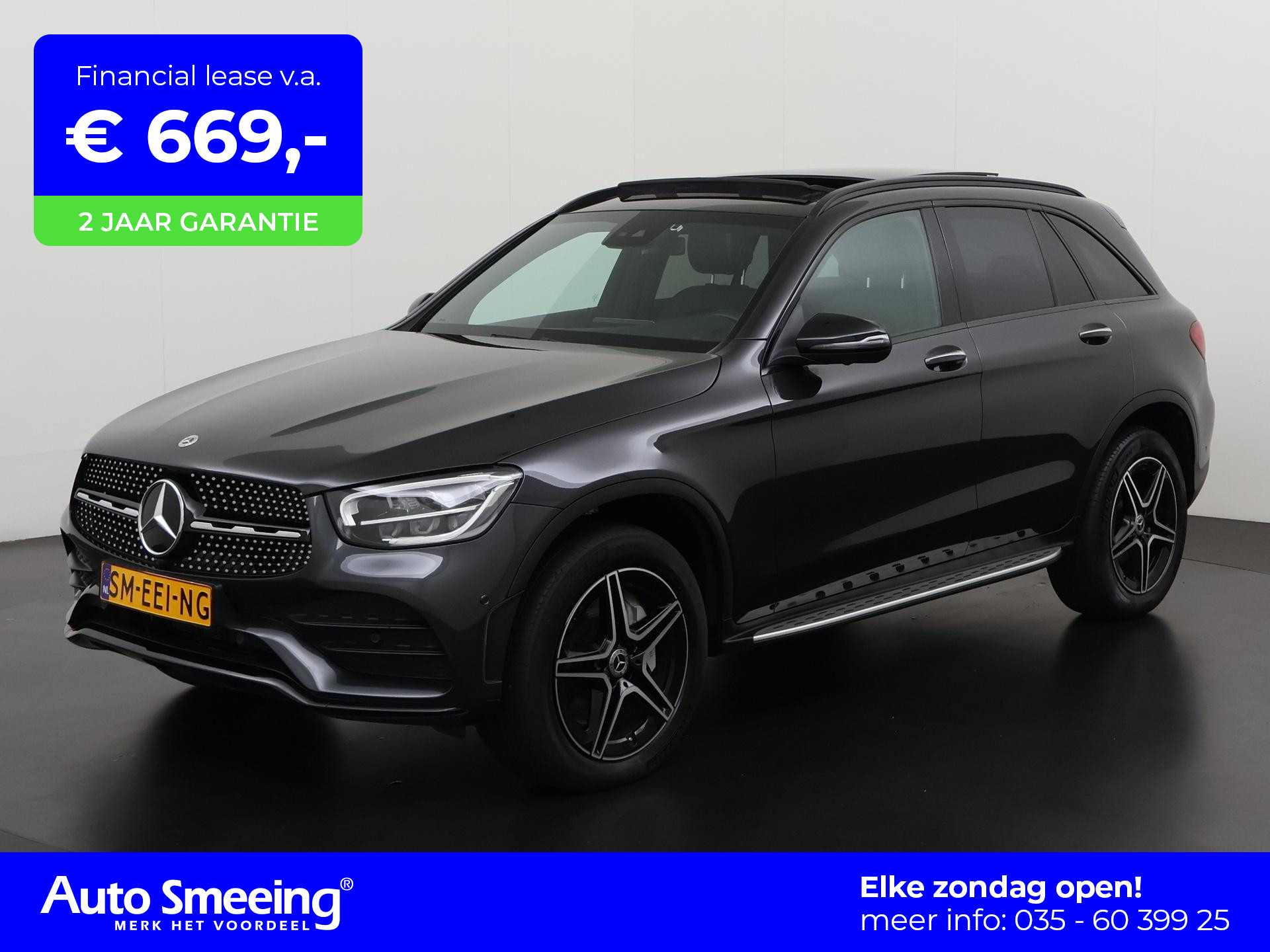 Mercedes-Benz GLC-klasse 300e 4MATIC Premium AMG Night | Panoramadak | 360 Camera | Burmester | Zondag Open!