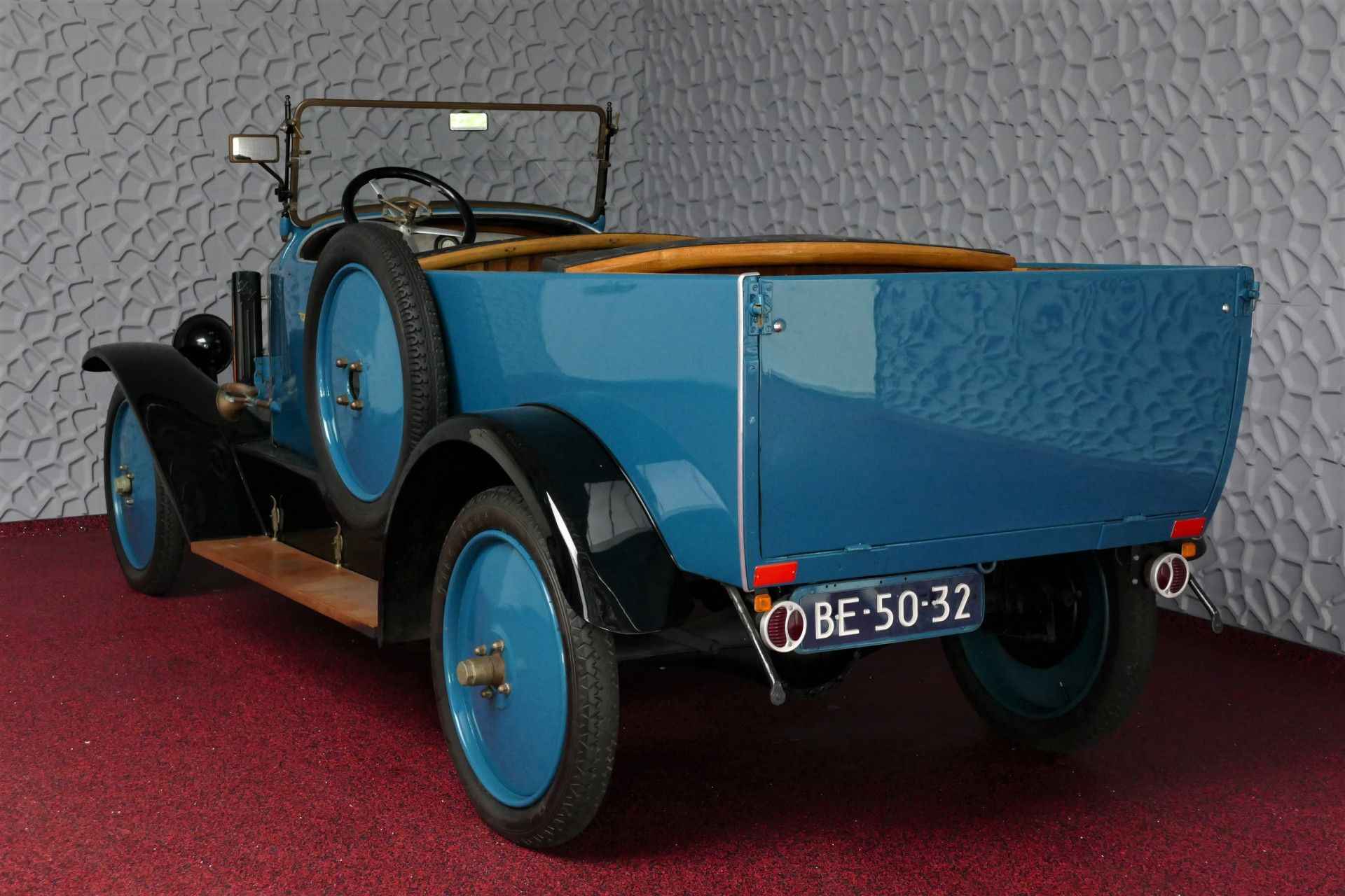 Renault II TORPEDO Commercial 1921 104 JAAR OUD GERESTAUREERD - 3/44