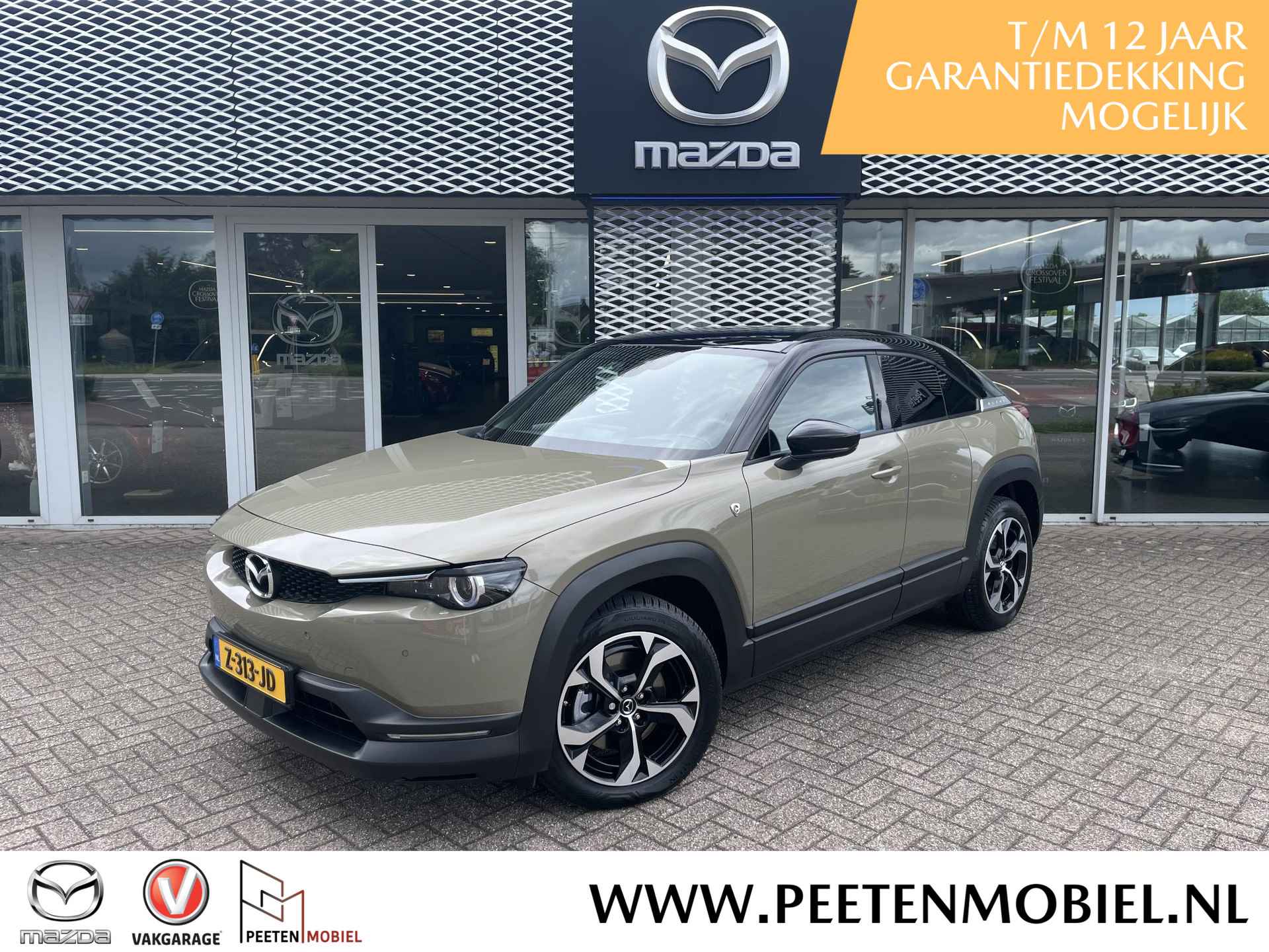 Mazda MX-30 e-SkyActiv R-EV 170 Makoto + Premium Pakket | VAKANTIEVOORDEEL! | NIEUWSTAAT | BTW AUTO | BOSE | - 1/33