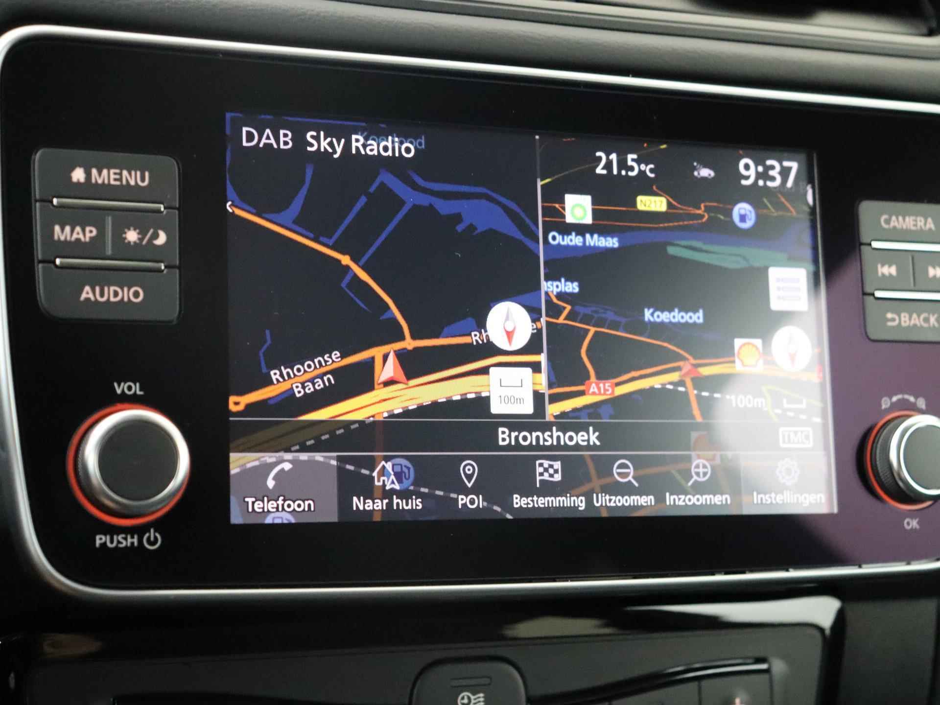 Nissan LEAF Tekna 40 kWh | Subsidie Mogelijk|  Navigatie | Apple Carplay/Android Auto | Stoelverwarming | Lederen bekleding | Climate Control | Cruise Control Adaptief | 360 Camera | 17 inch Velgen | LED Koplampen | Bose Premium Audio | - 12/28