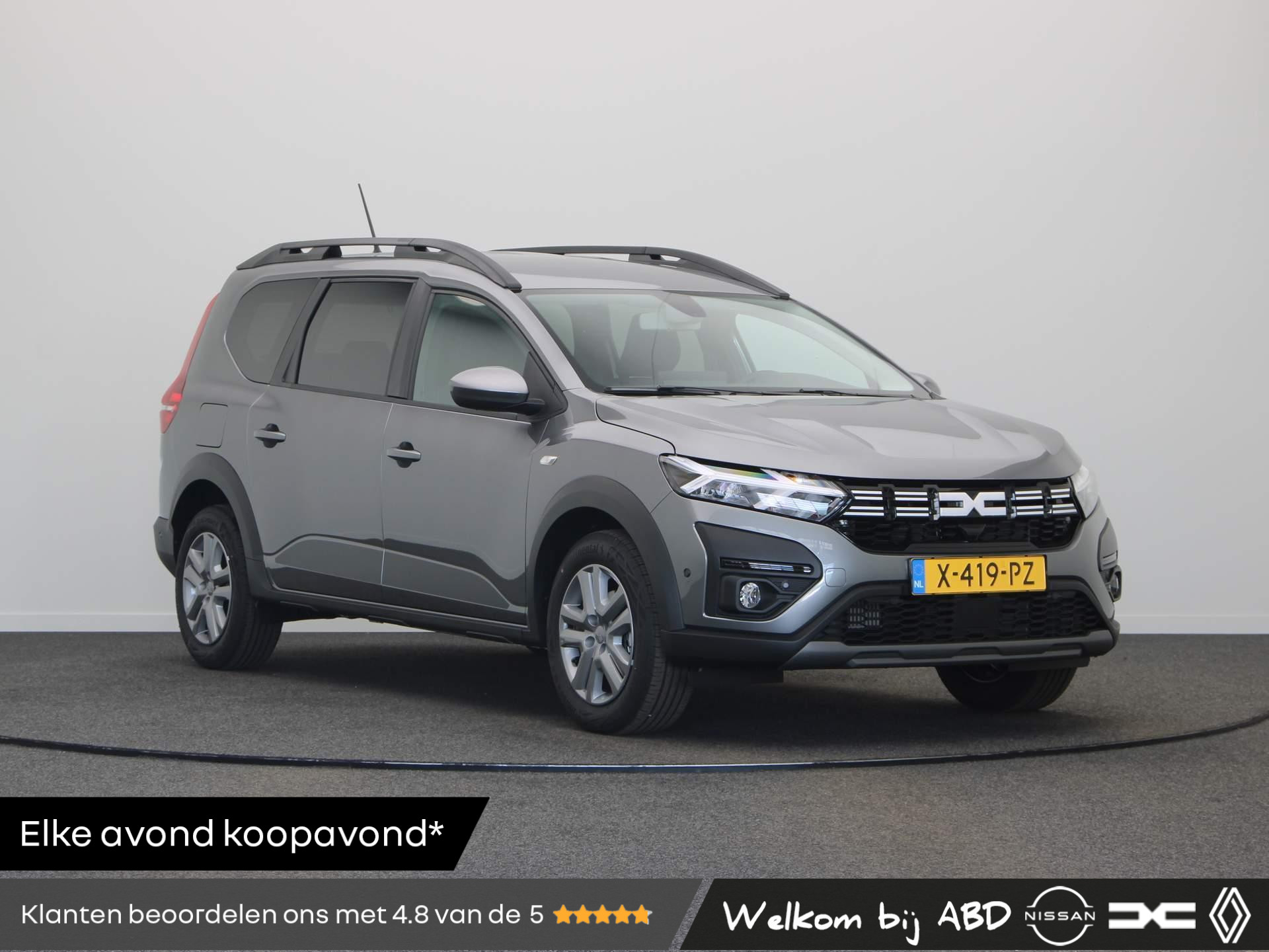 Dacia Jogger TCe 110pk Expression 7p. | Cruise control | Airco | Navigatie | Apple Carplay/ Android Auto  | Achteruitrijcamera | 7-Zitter |