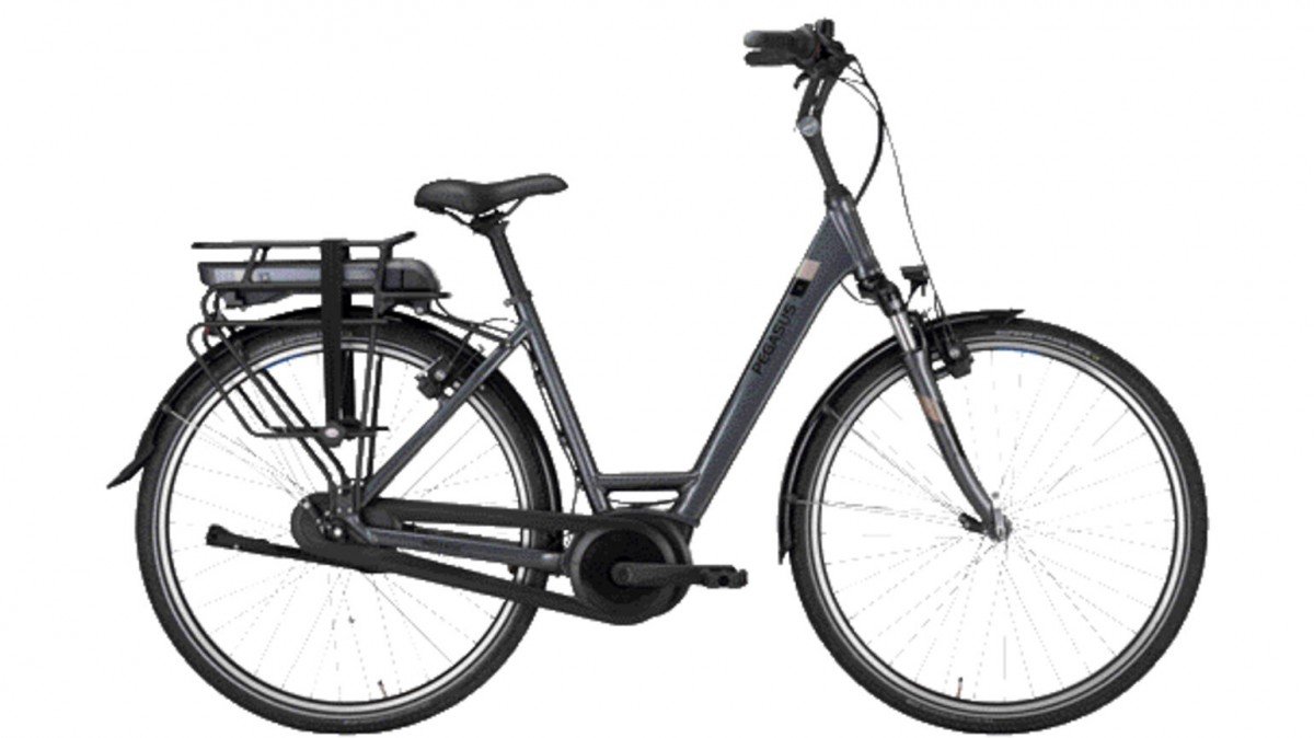 PEGASUS Piazza E7F NL 500Wh Dames Grey 28 Inch 55cm 2022