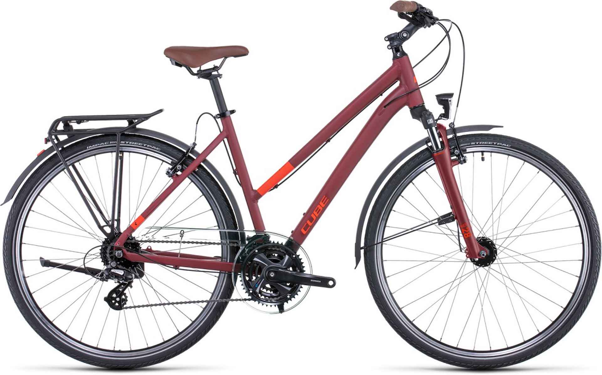 CUBE TOURING DARKRED/RED 2022 Dames Darkred/red 54cm T M 2022 - 1/1