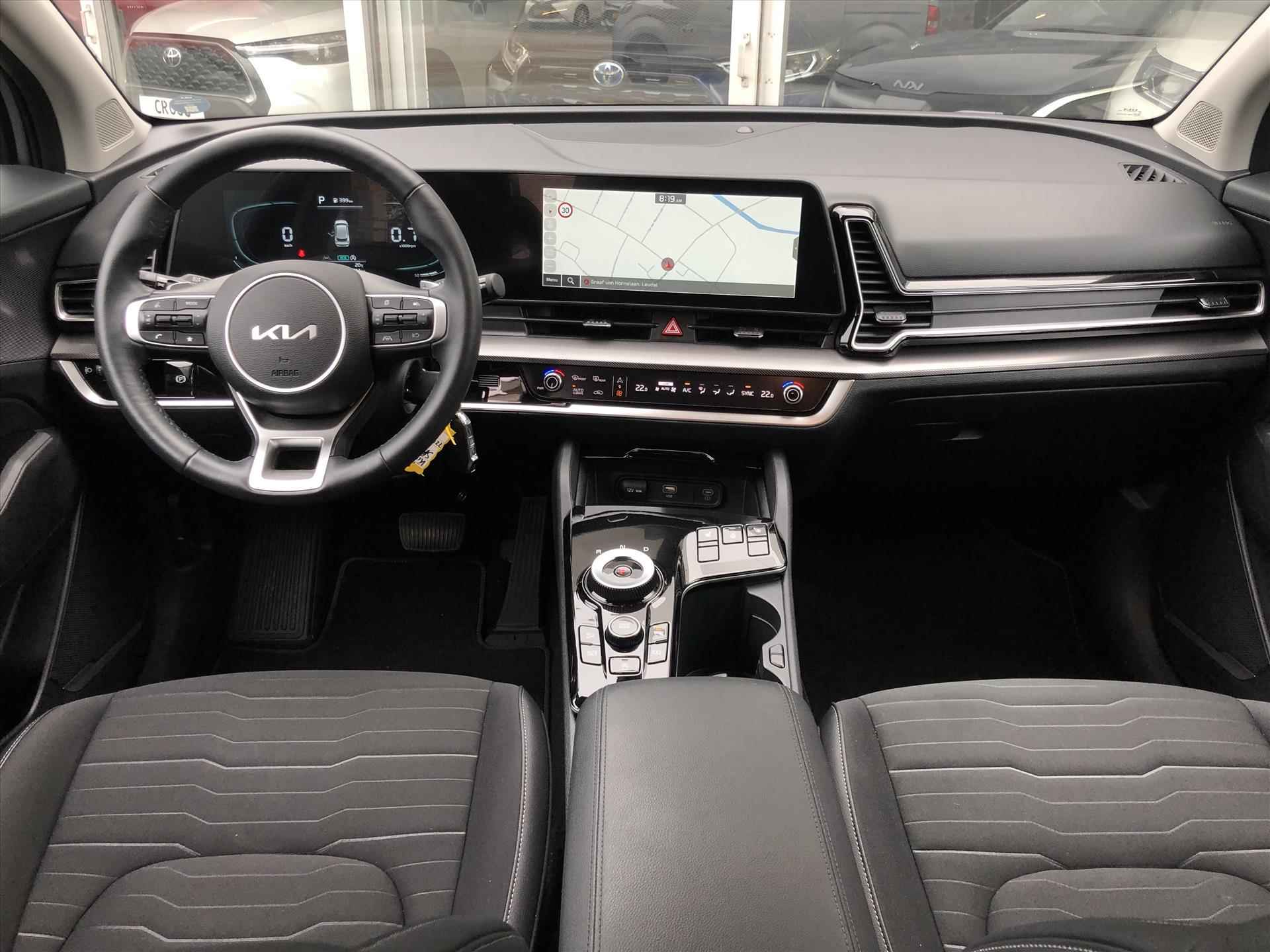 Kia Sportage 1.6 T-GDi Mild Hybrid Dynamicline | Trekhaak, Stoel + Stuurverwarming, Navigatie, CarPlay, Parkeersensoren - 16/38