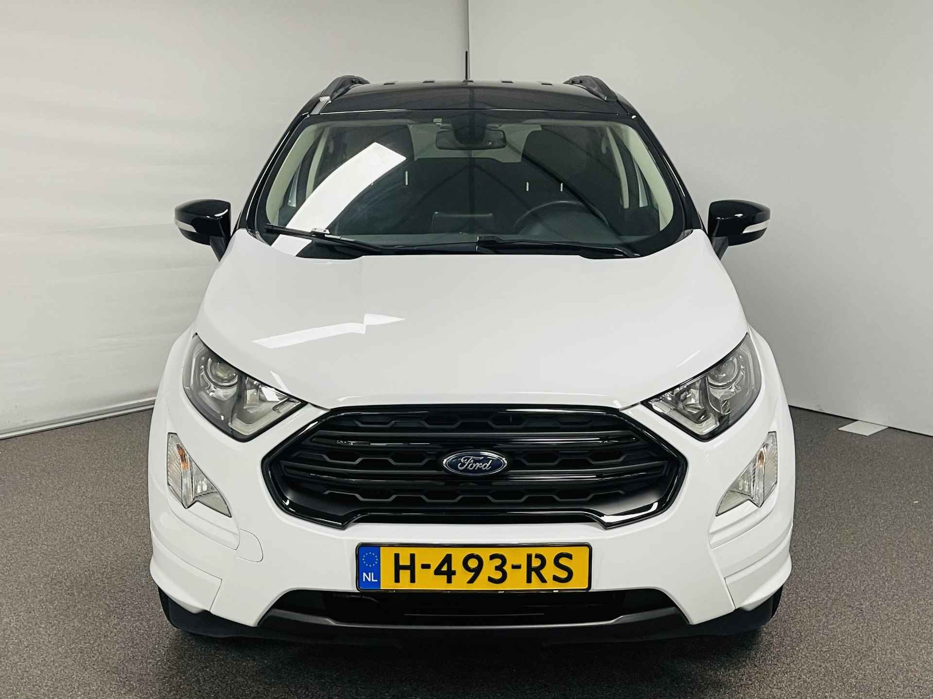 Ford EcoSport 1.0 EcoBoost Titanium Navi airco parkeersensoren trekhaak cruise controle stoelverwarming stuurverwarming apple carplay android auto zeer mooie auto met hoge instap - 3/21