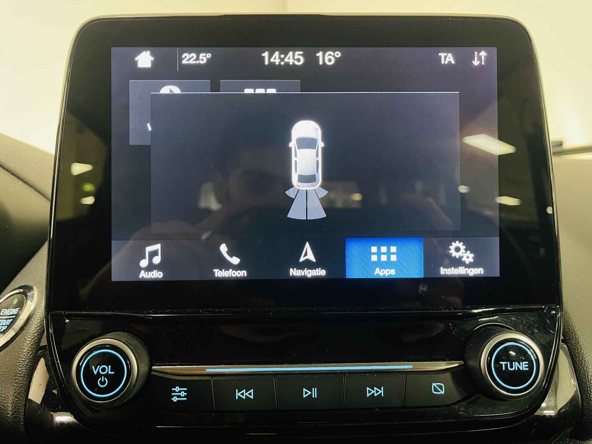 Ford EcoSport 1.0 EcoBoost Titanium Navi airco parkeersensoren trekhaak cruise controle stoelverwarming stuurverwarming apple carplay android auto zeer mooie auto met hoge instap - 14/21