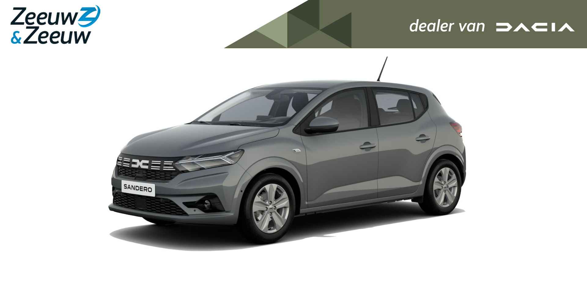 Dacia Sandero TCe 90 Expression | CVT Automaat | Nieuw te bestellen | - 1/9