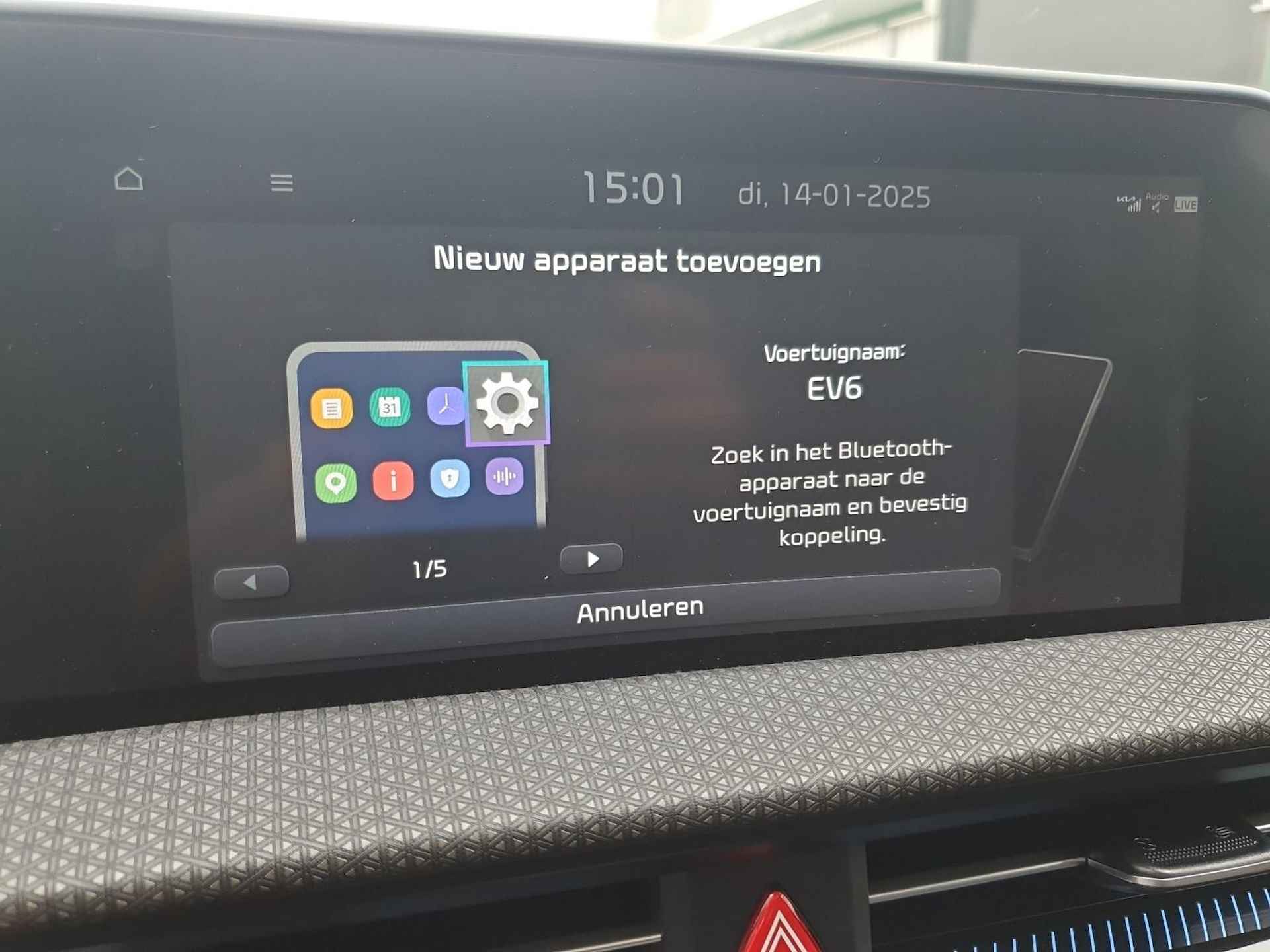 Kia EV6 Plus Advanced Business Pack 77.4 kWh | Panorama schuifdak | Stoel verwarming en koeling | Elekt. bedienbare voorstoelen | Camera | Navigatie | Apple Carplay/ Android Auto | - 38/40