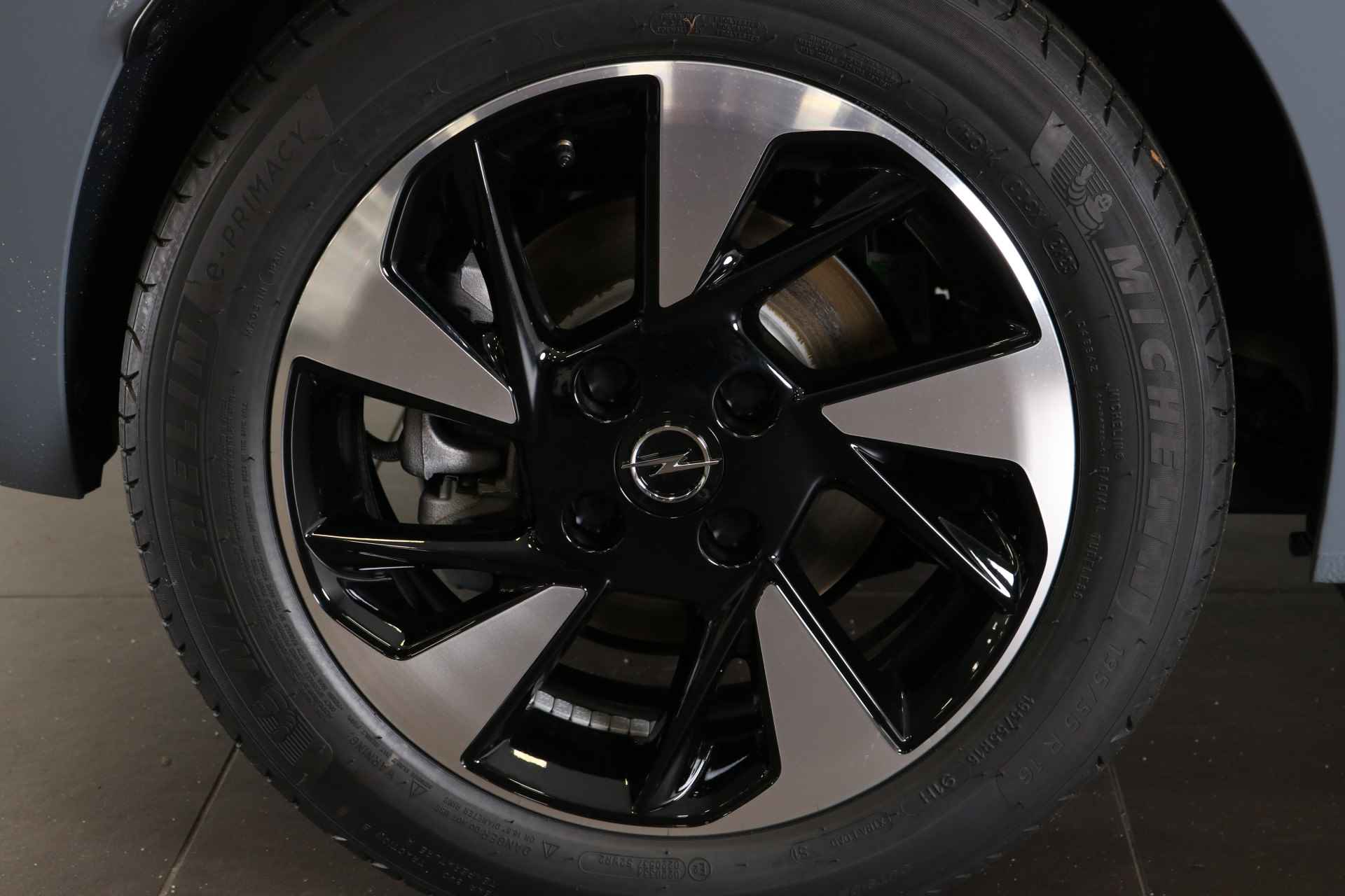 Opel Corsa Electric 50kWh 136PK | Clima | Cruise | Navi by App | Parkeersensoren | LED | DAB | 16" Lichtmetaal | - 42/42