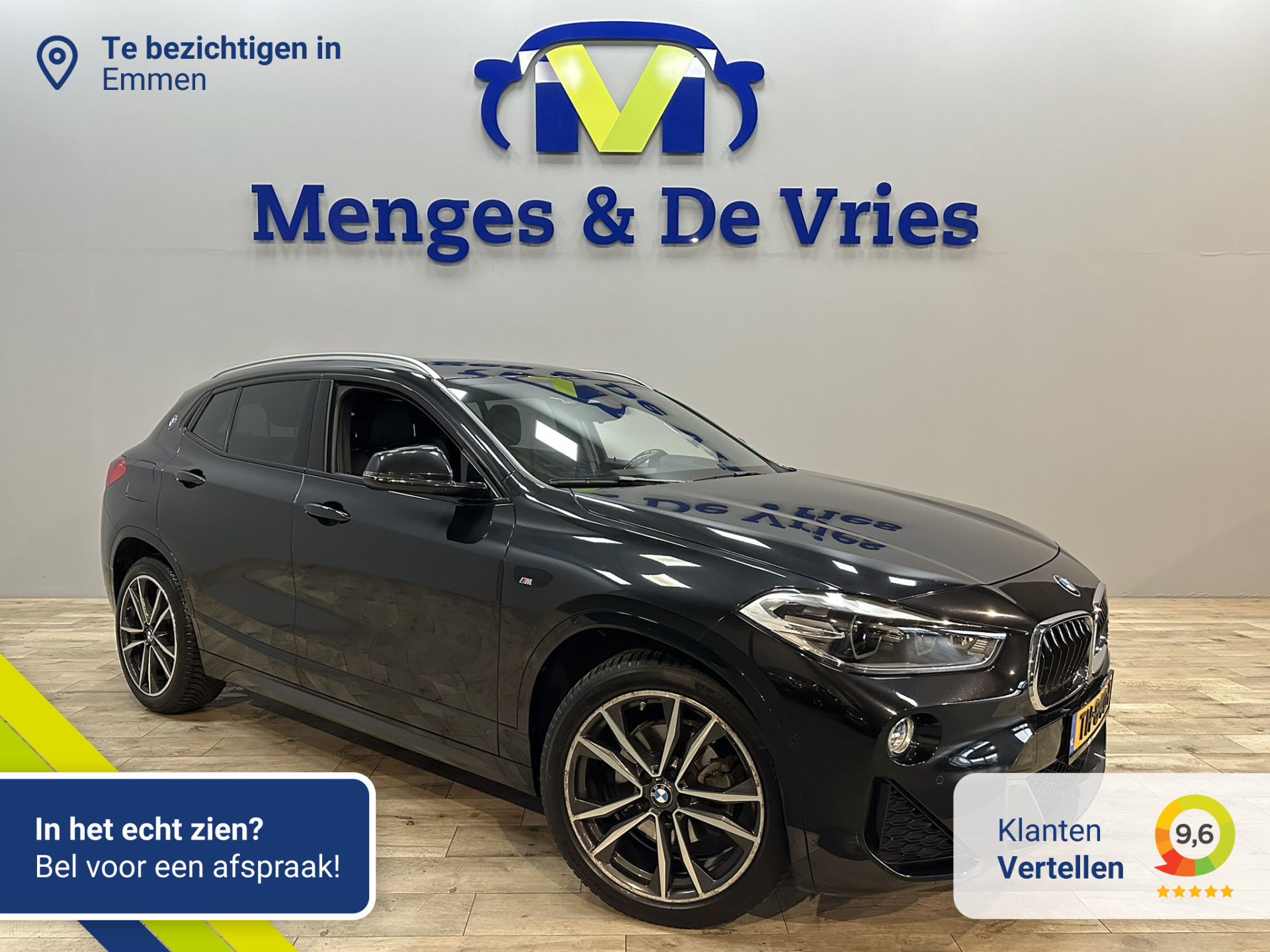 BMW X2 sDrive18i High Executive M Sport | Airco ECC | LED | Navigatie | Leer | Cruise Control | Head Up | Stoelverwarming | Isofix | NAP |