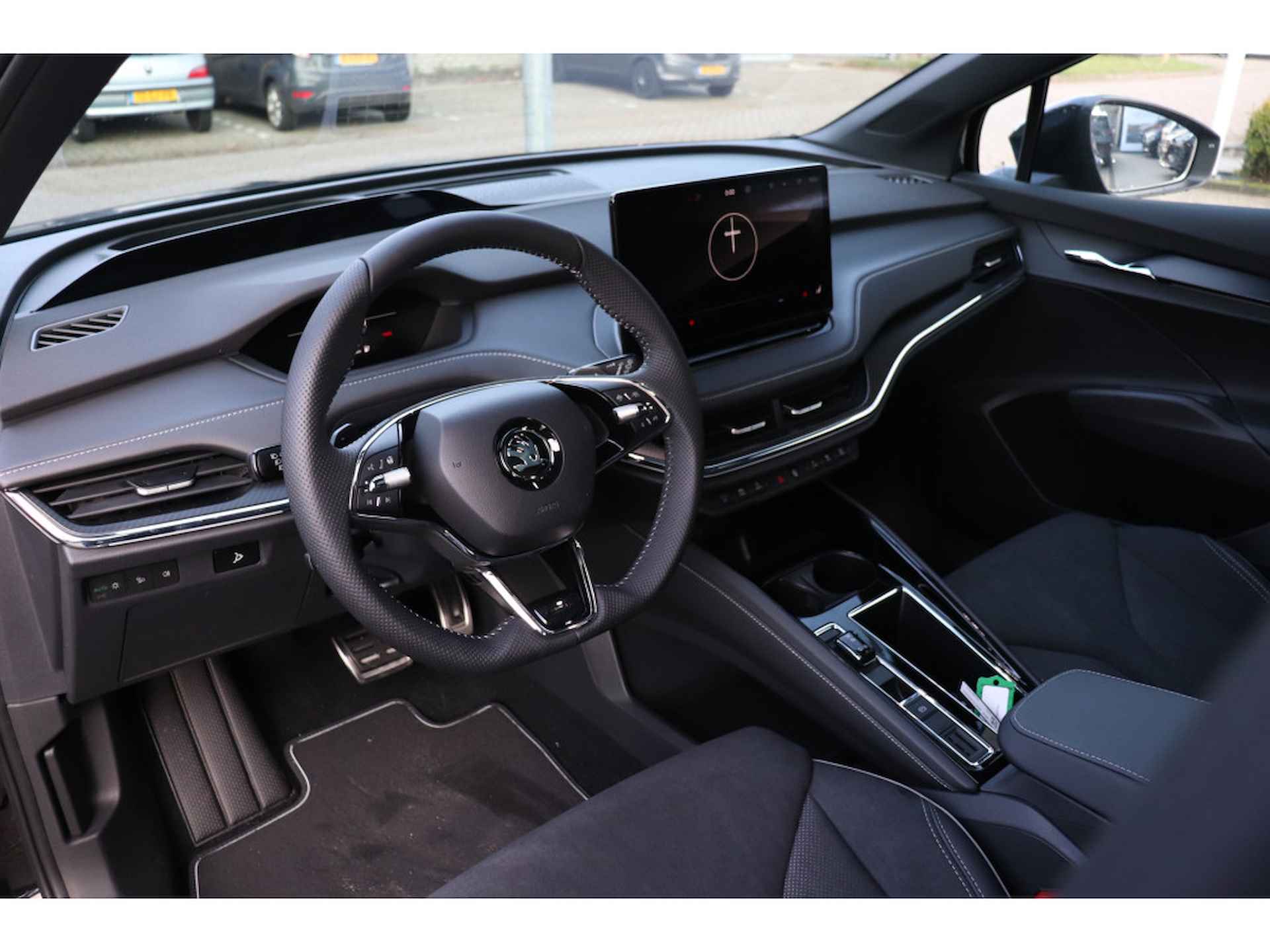 Škoda Enyaq 85 Sportline 286pk | Panorama-schuif-/kanteldak | Elektrisch wegklapbare trekhaak | Warmtepomp | Canton Sound System | Head-up display | - 5/19