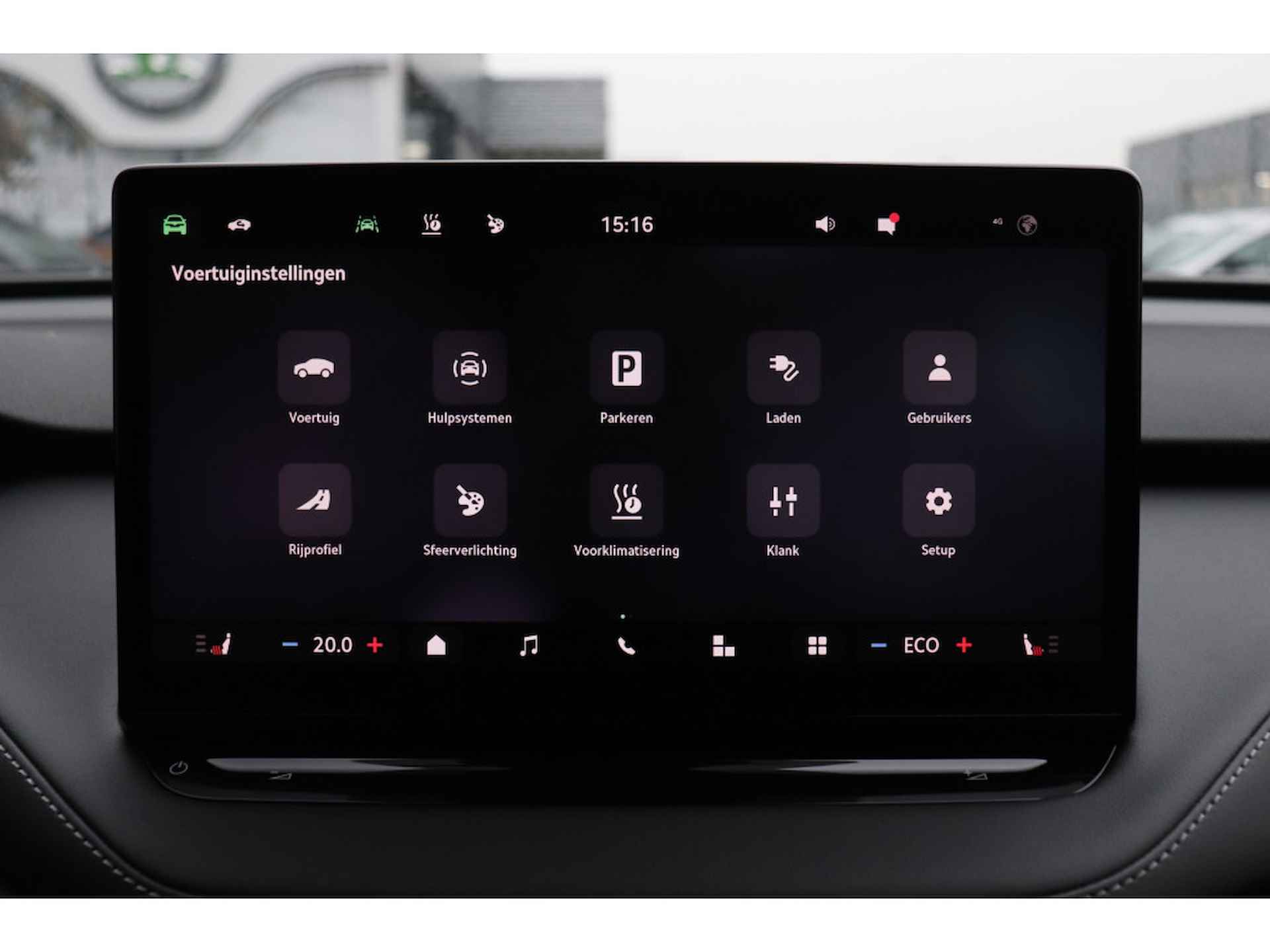 Škoda Enyaq 85 Sportline 286pk | Panorama-schuif-/kanteldak | Elektrisch wegklapbare trekhaak | Warmtepomp | Canton Sound System | Head-up display | - 14/19