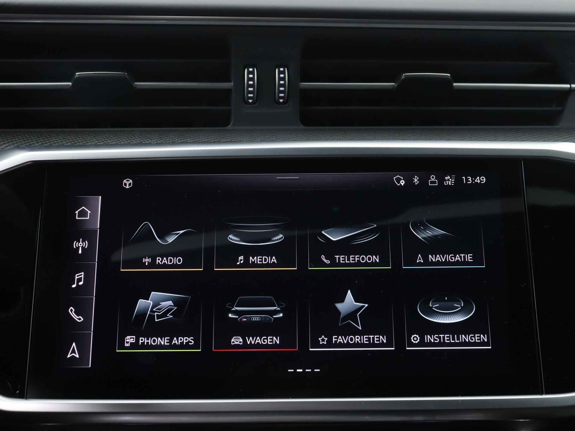 Audi RS 6 Avant TFSI quattro 600 PK | Nachtzicht camera | Panoramadak | Bang & Olufsen 3D High End  | Stoelverwarming | Stoelventilatie | LED Matrix | RS Sportuitlaat | Trekhaak | Lichtmetalen velgen | Getint glas | elektrische kofferklep | - 14/47