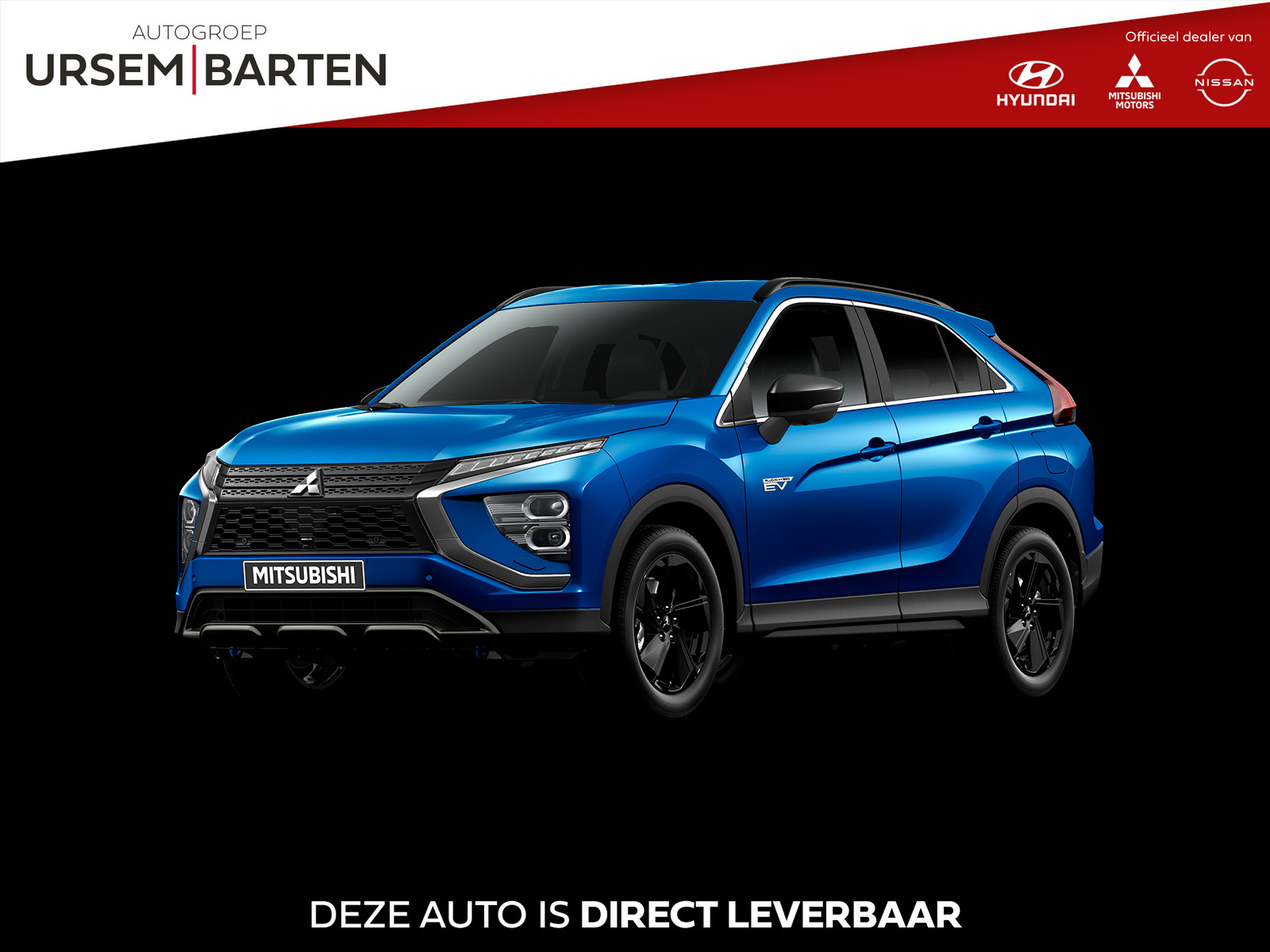 Mitsubishi Eclipse Cross 2.4 PHEV Black Edition Nu met € 8000,- korting