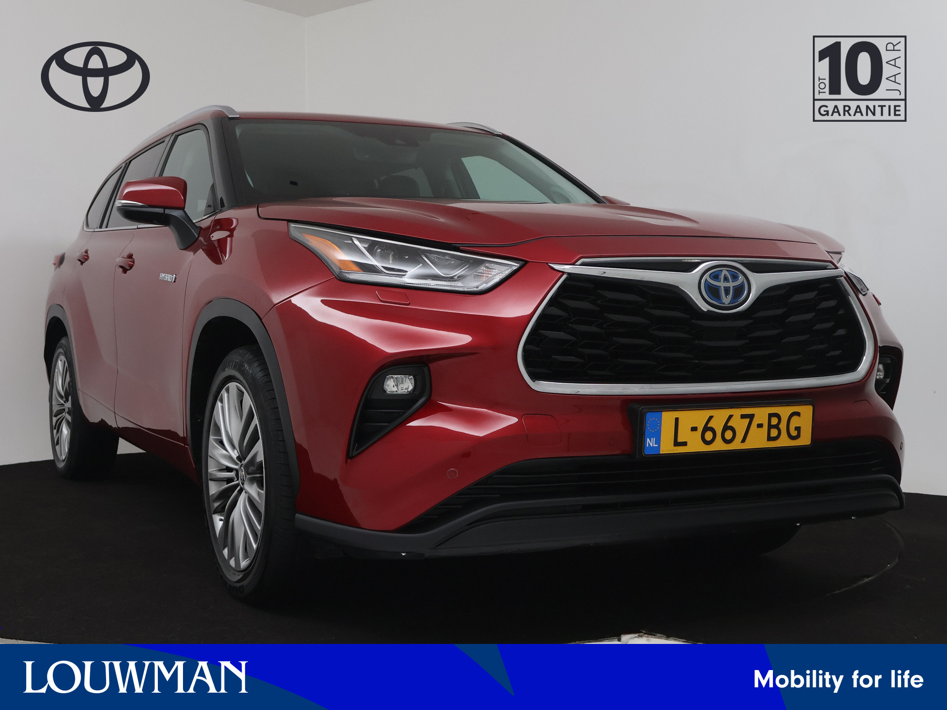 Toyota highlander 2.5 AWD Hybrid Premium 7p. Limited | JBL | Parkeersensoren | Leder | Navigatie | Camera | Stoelverwarming/ventilatie | Stuurwiel verwarmd | Cruise Control Adaptief |