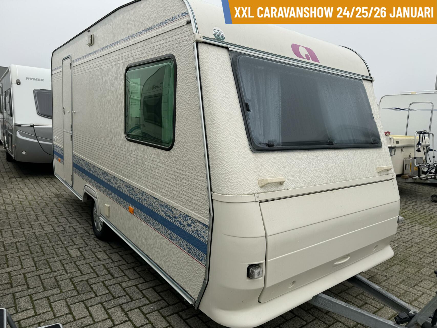 ADRIA UNICA 430 PH DWARSBED + TREINZIT + VOORTENT + BOILER