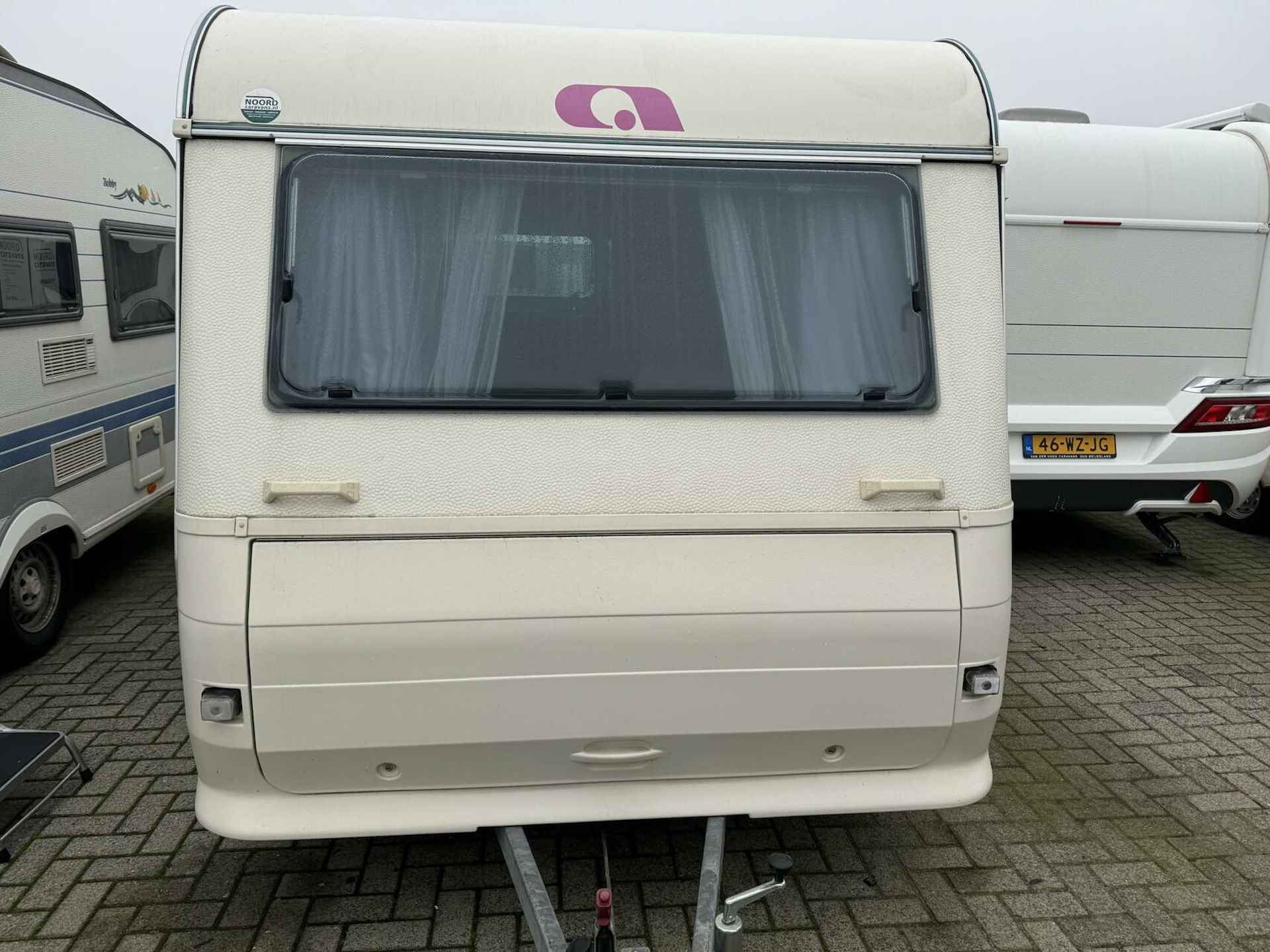 ADRIA UNICA 430 PH DWARSBED + TREINZIT + VOORTENT + BOILER - 2/15