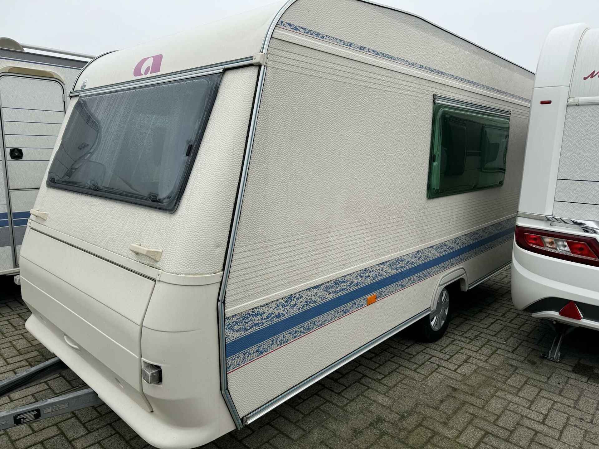 ADRIA UNICA 430 PH DWARSBED + TREINZIT + VOORTENT + BOILER - 3/15