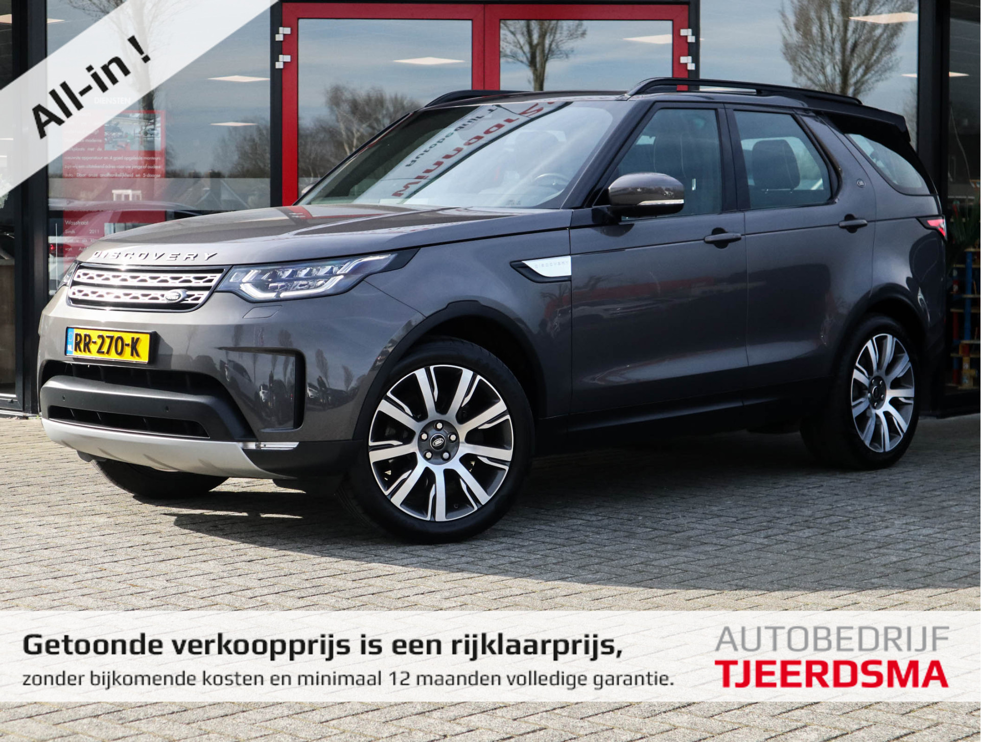 Land Rover Discovery 2.0 Sd4 HSE Luxury 7p. Navi/Clima/Leder/Panodak/7-Persoons/Luchtvering/Trekhaak bij viaBOVAG.nl