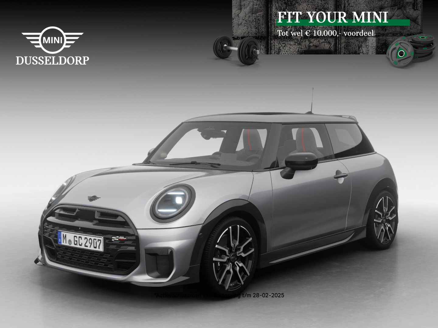 MINI Cooper C John Cooper Works Pakket XL PRIVATE LEASE EUR 575,- (48 mnd/10.000 km)