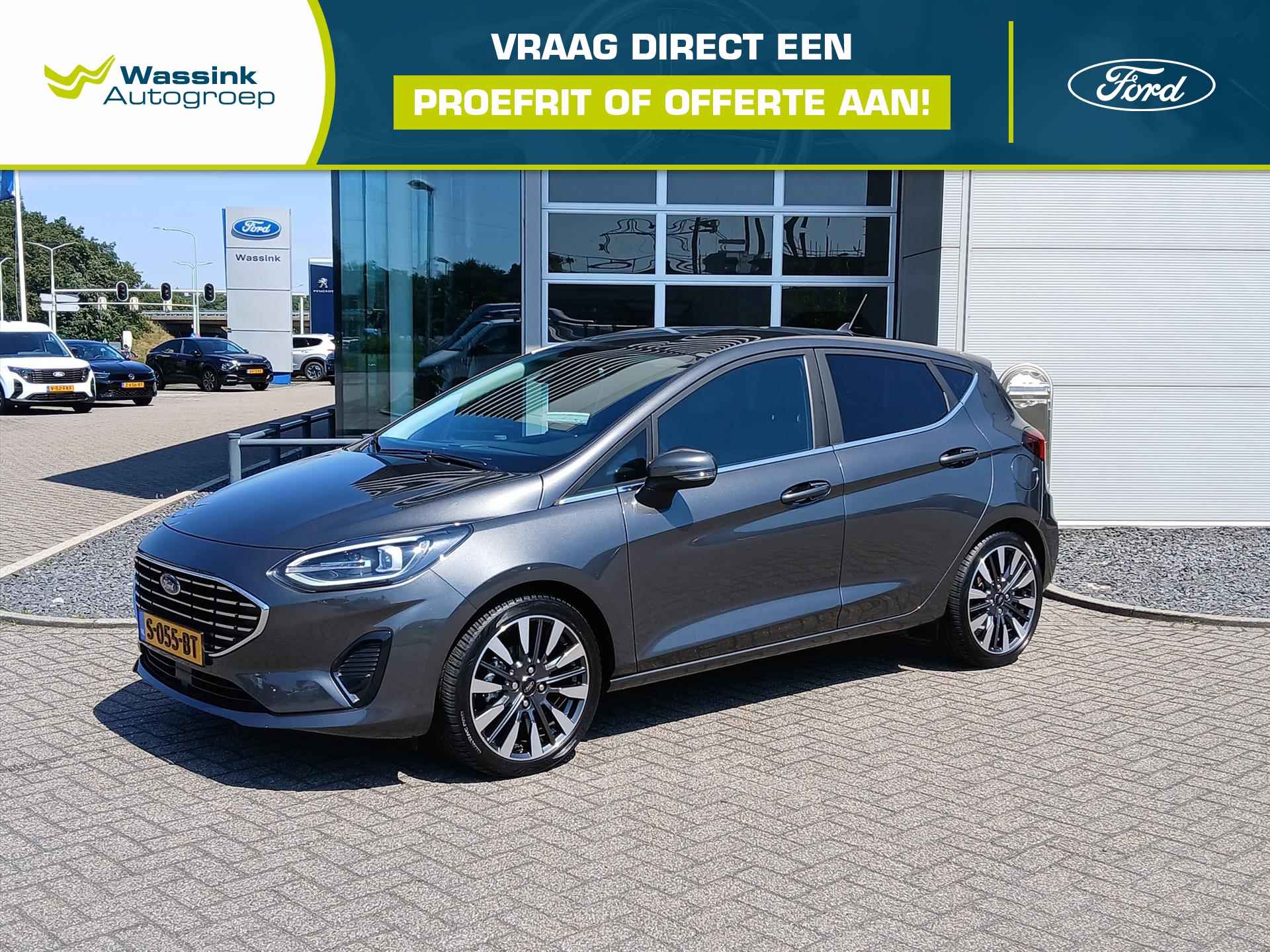 Ford Fiesta 1.0 EcoBoost 125pk mHEV Automaat 5dr Vignale | Navigatie | Achteruit rij camera | Licht metalen velgen|