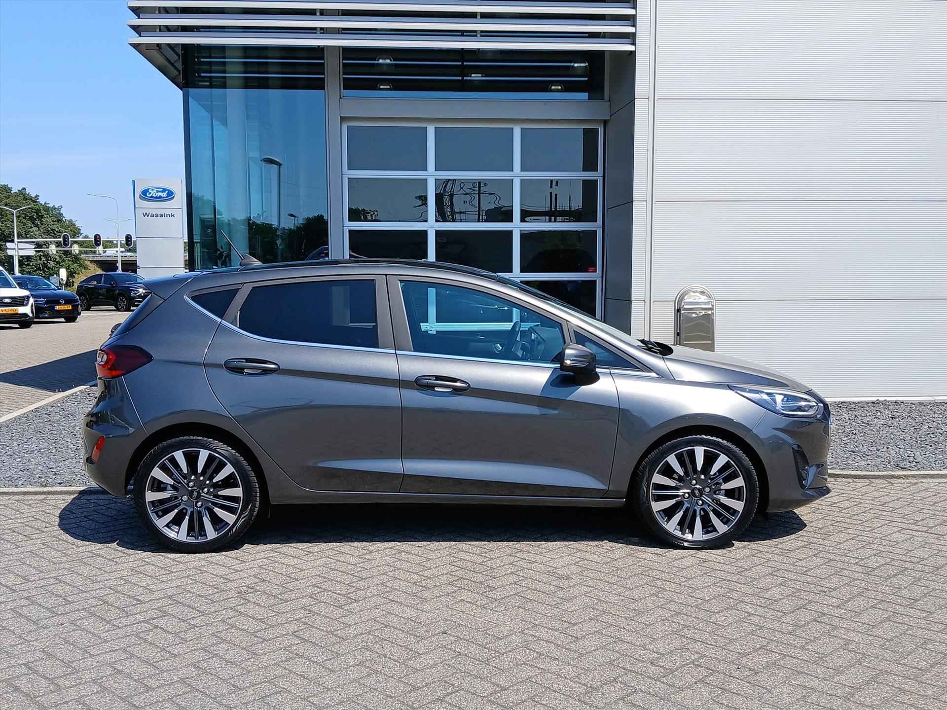 Ford Fiesta 1.0 EcoBoost 125pk mHEV Automaat 5dr Vignale | Navigatie | Achteruit rij camera | Licht metalen velgen| - 4/24